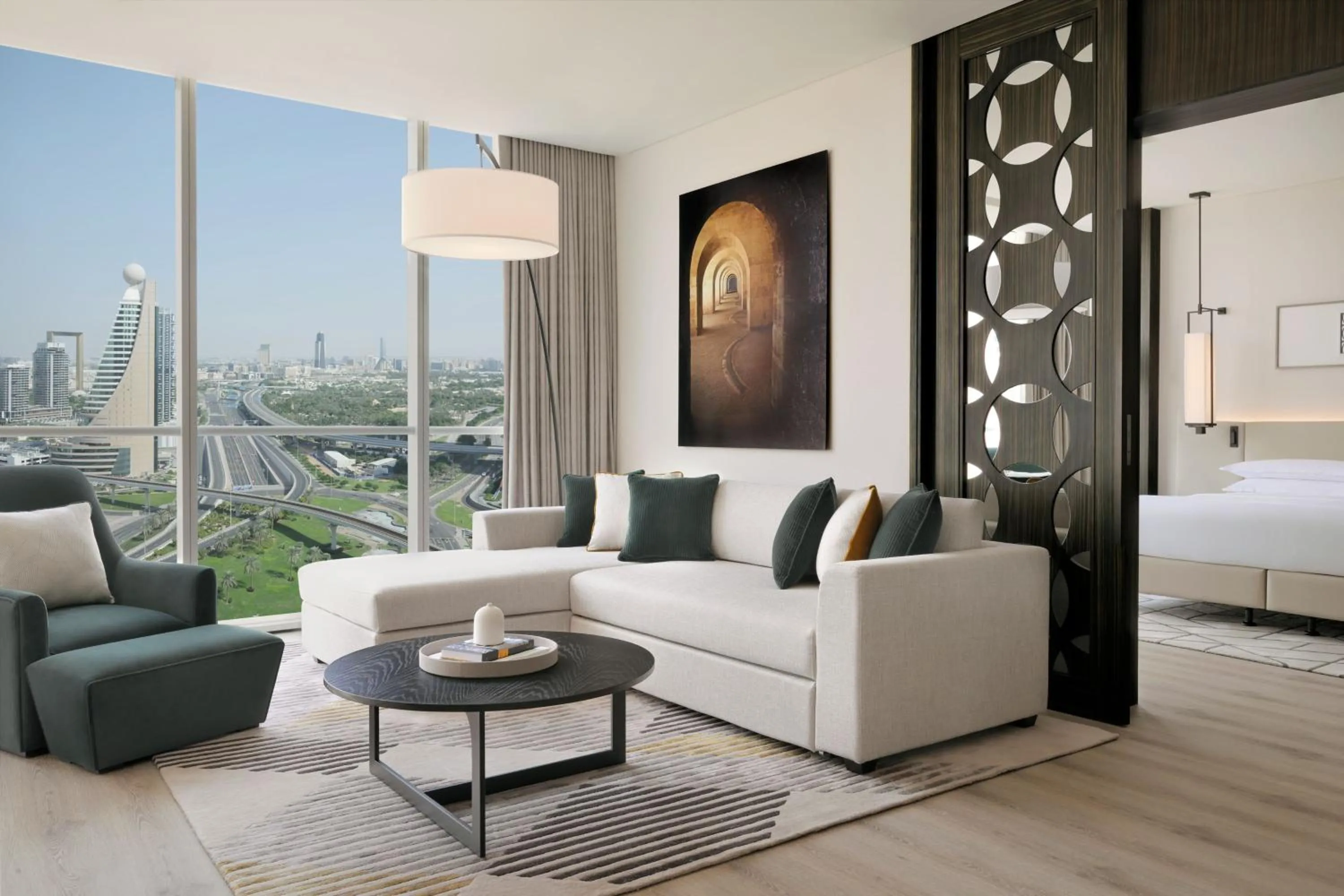 Living room in Sheraton Grand Hotel, Dubai