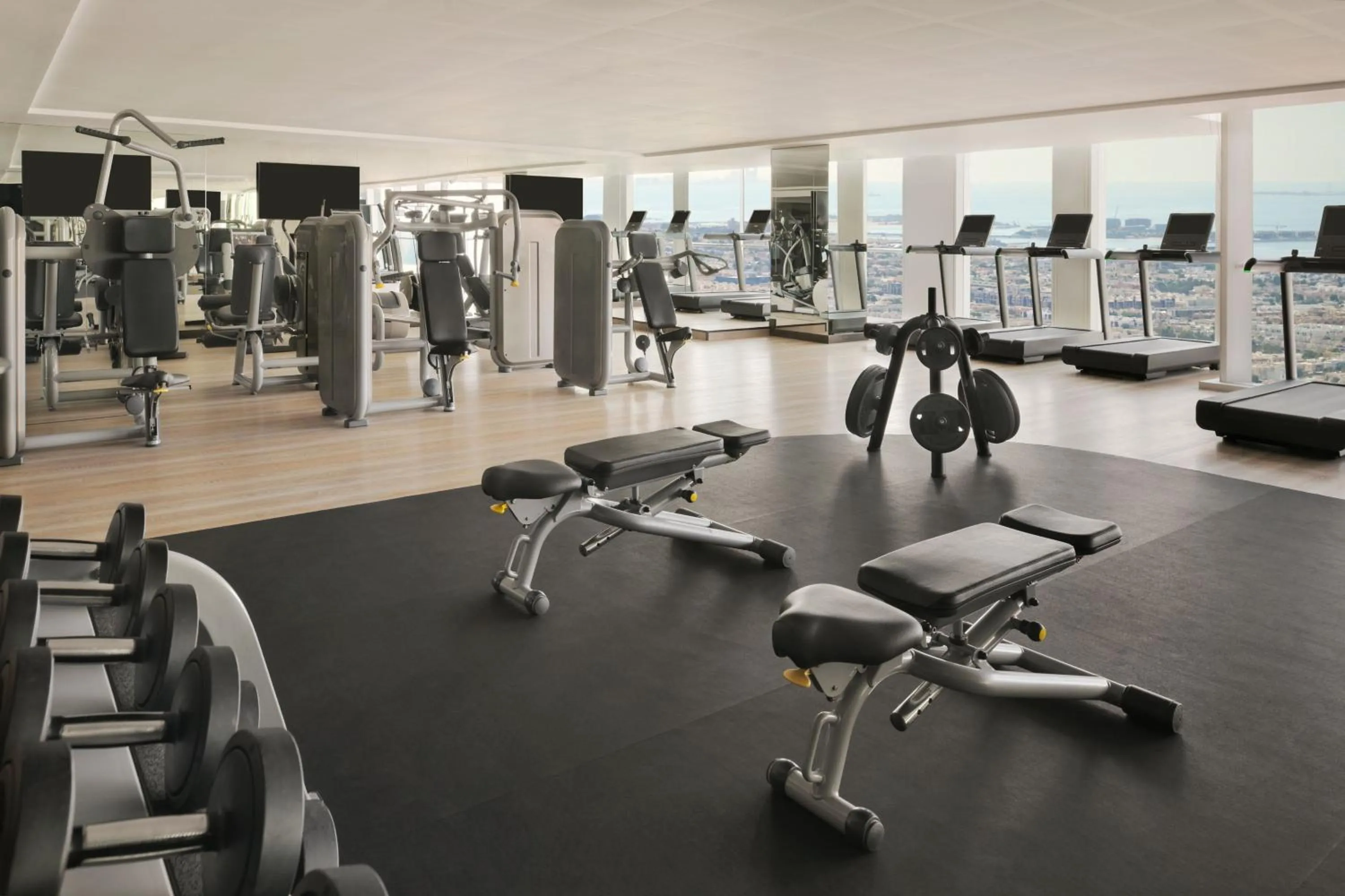 Fitness centre/facilities in Sheraton Grand Hotel, Dubai