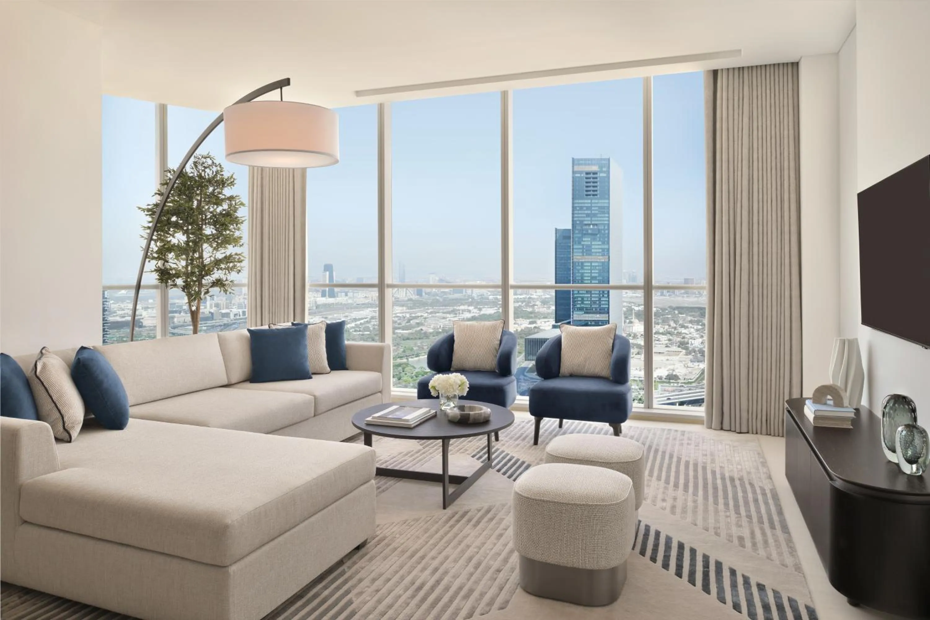 Living room in Sheraton Grand Hotel, Dubai