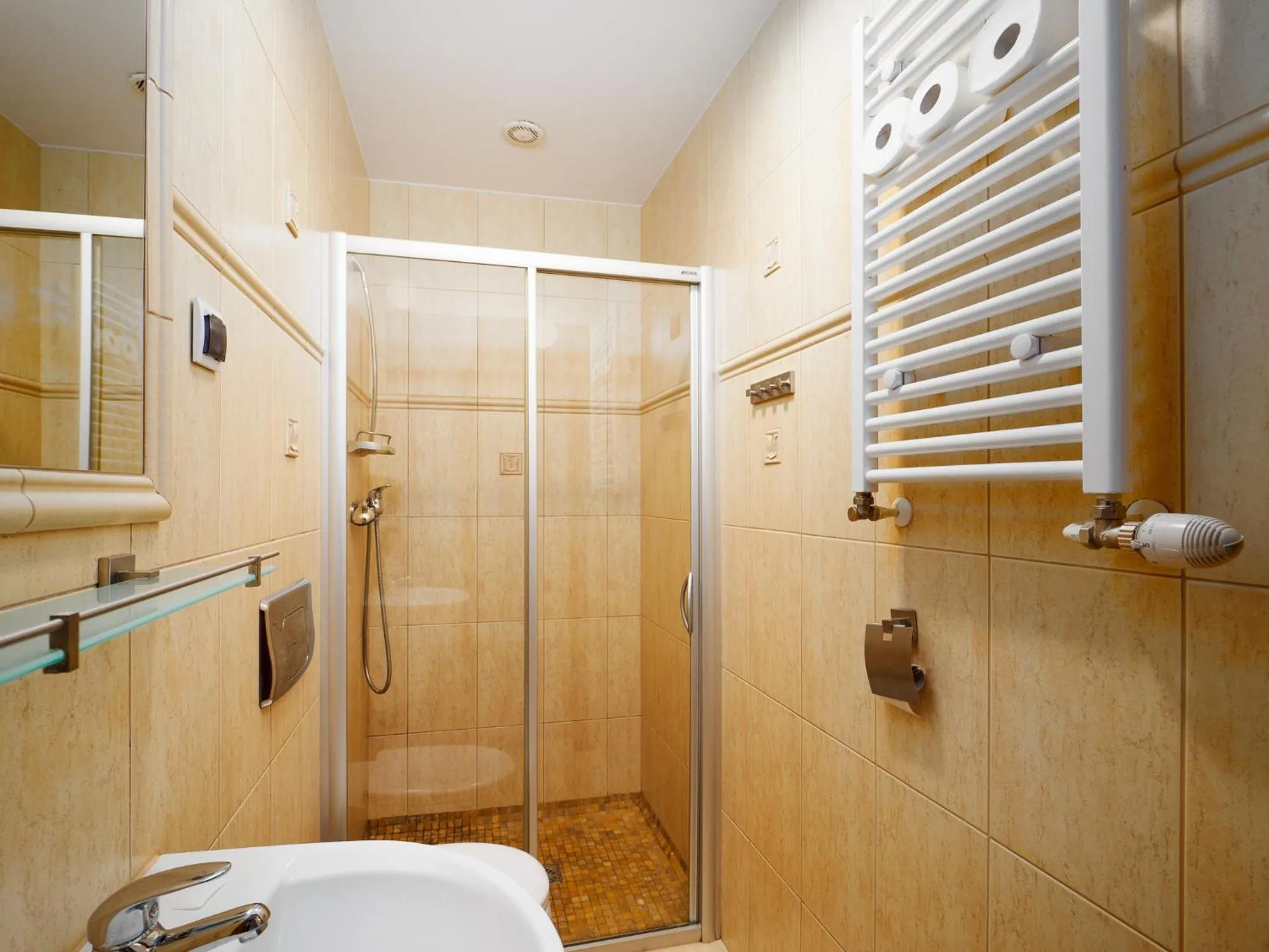 Bathroom in Zamek Międzylesie