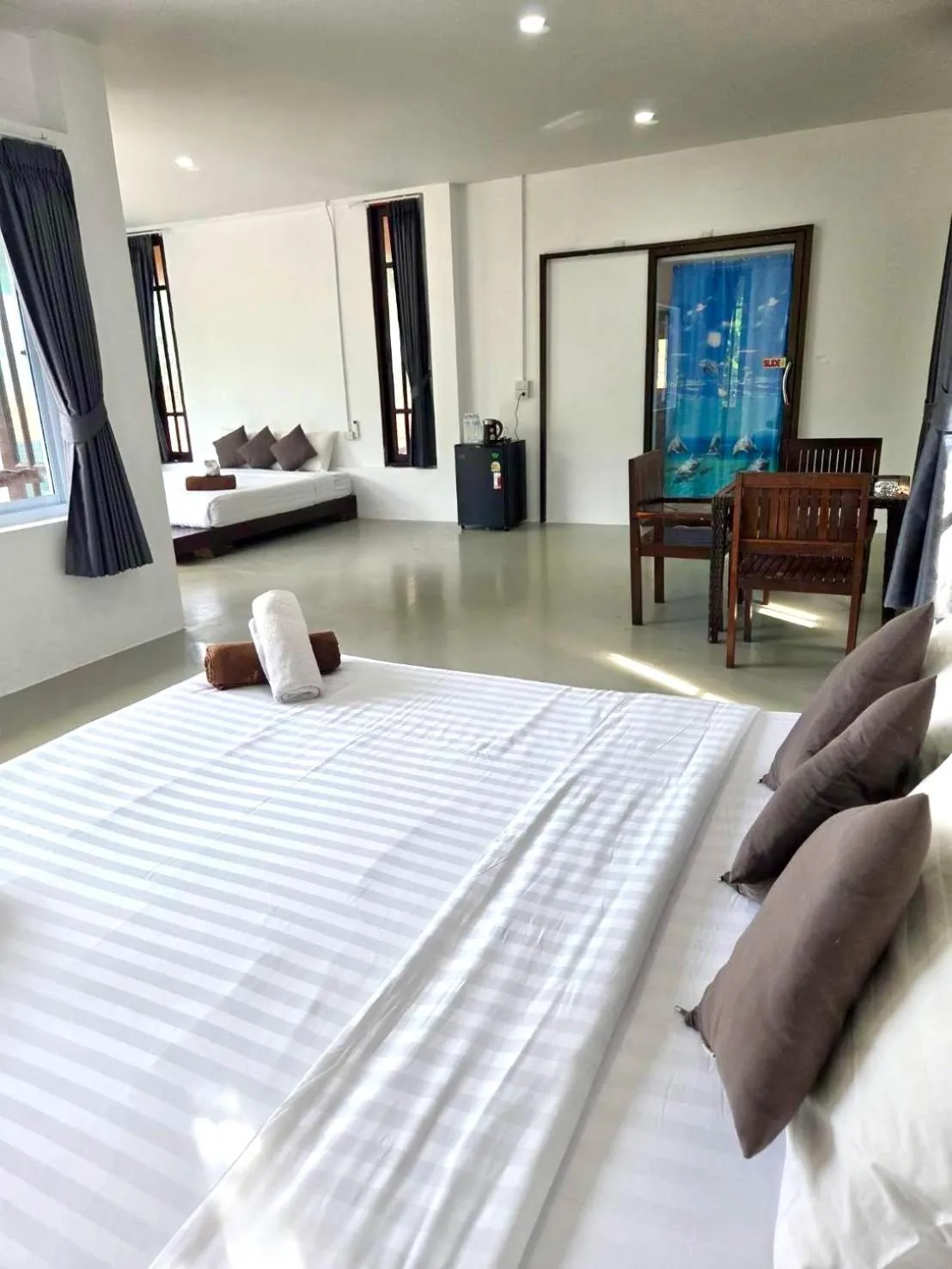Bed in Mountain Reef Beach Resort