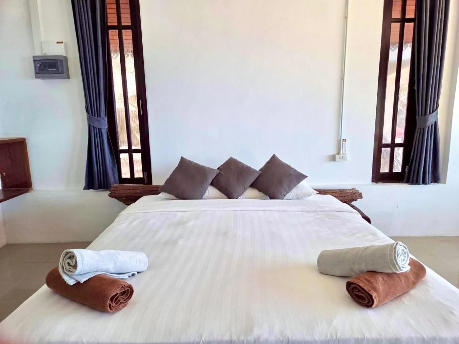 Bed in Mountain Reef Beach Resort