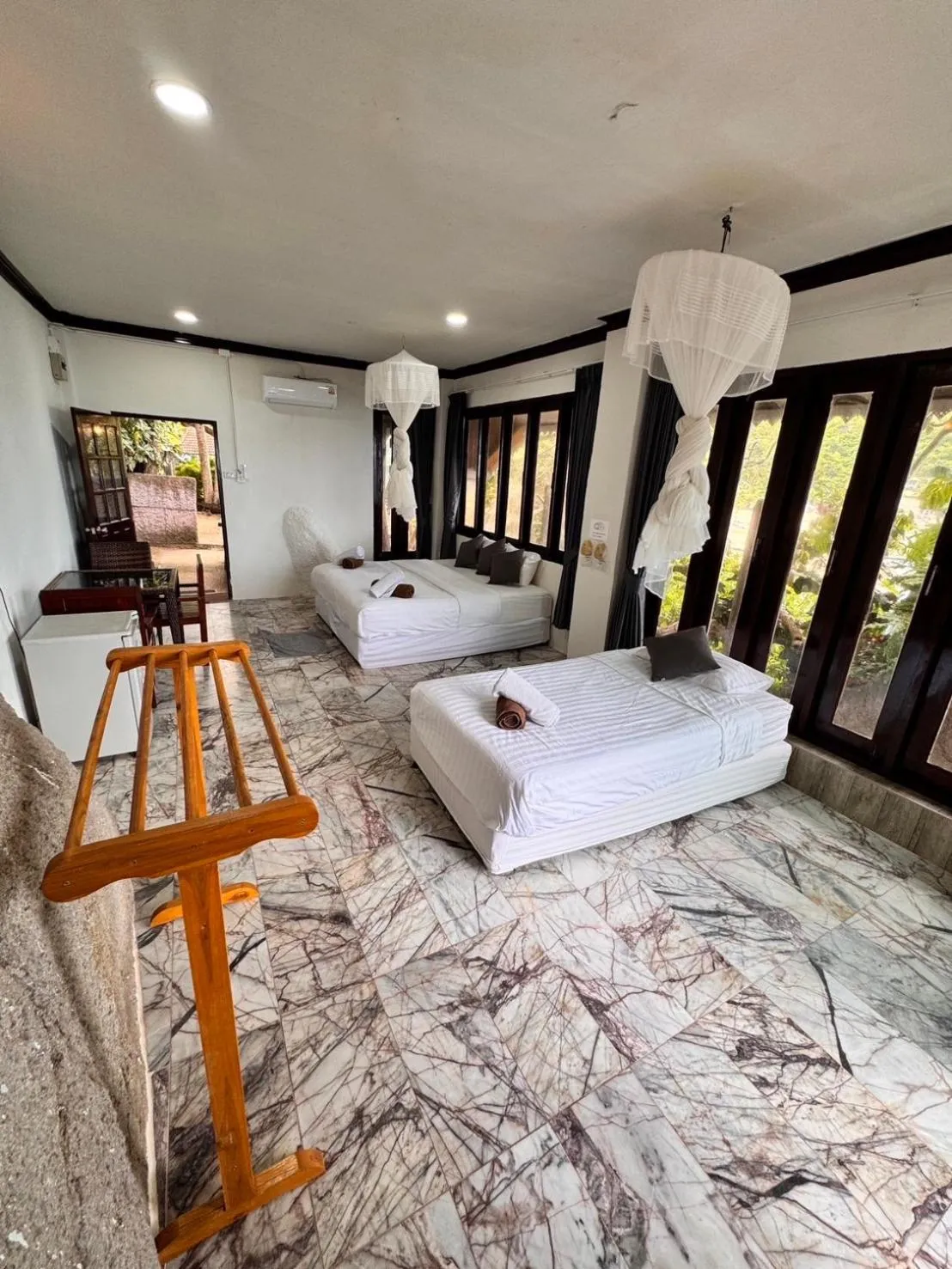 Bed in Mountain Reef Beach Resort