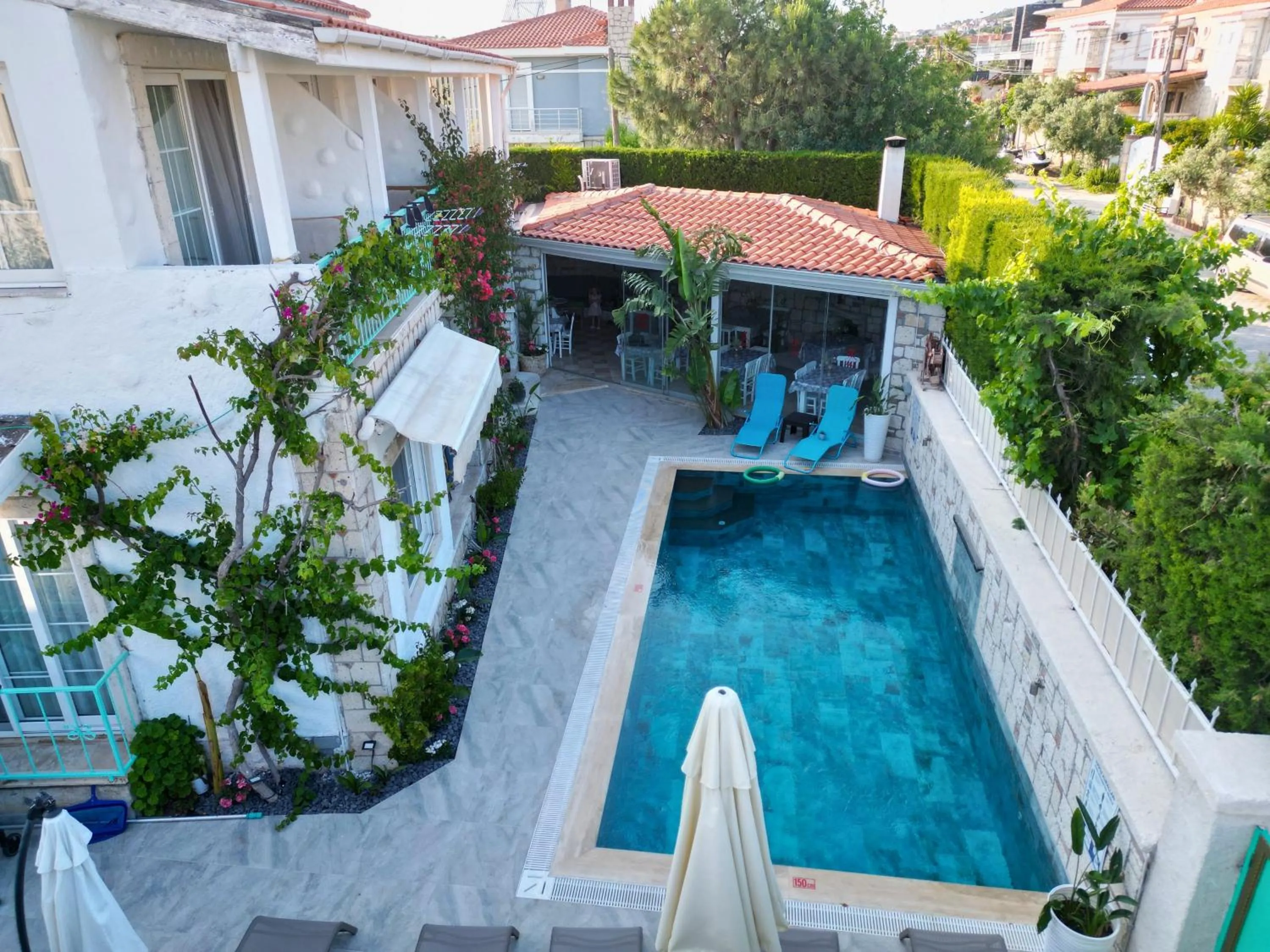 Swimming pool in Degirmenli Konak Hotel