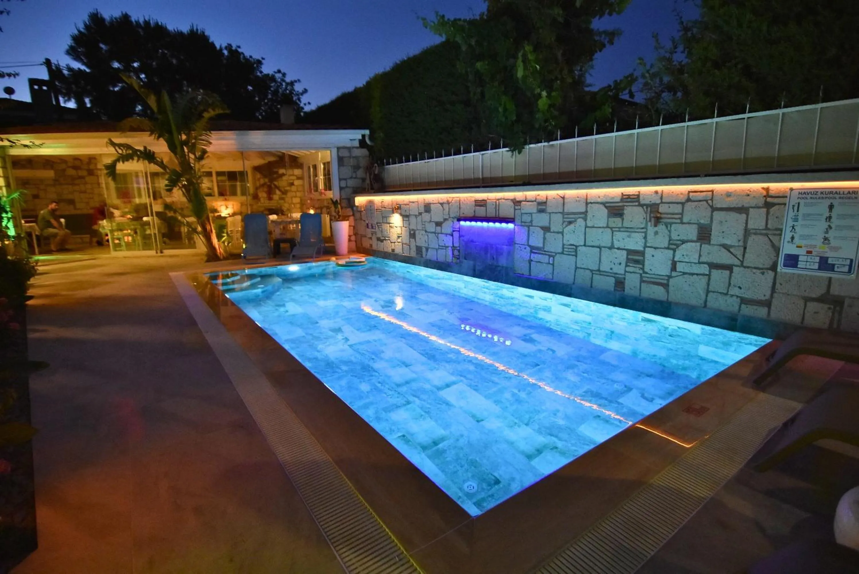 Pool view in Degirmenli Konak Hotel