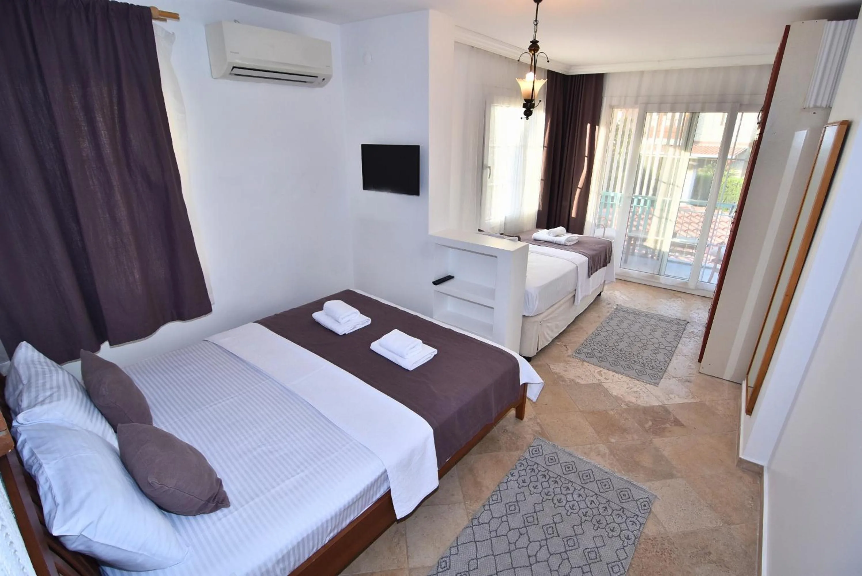 Bed in Degirmenli Konak Hotel