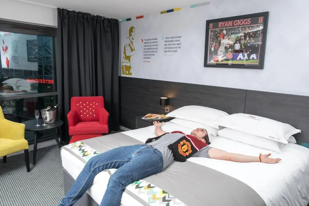 Class of 92 Double Room in Hotel Football, Old Trafford, a Tribute Portfolio Hotel Class of 92 Double Room in Hotel Football, Old Trafford, a Tribute Portfolio Hotel