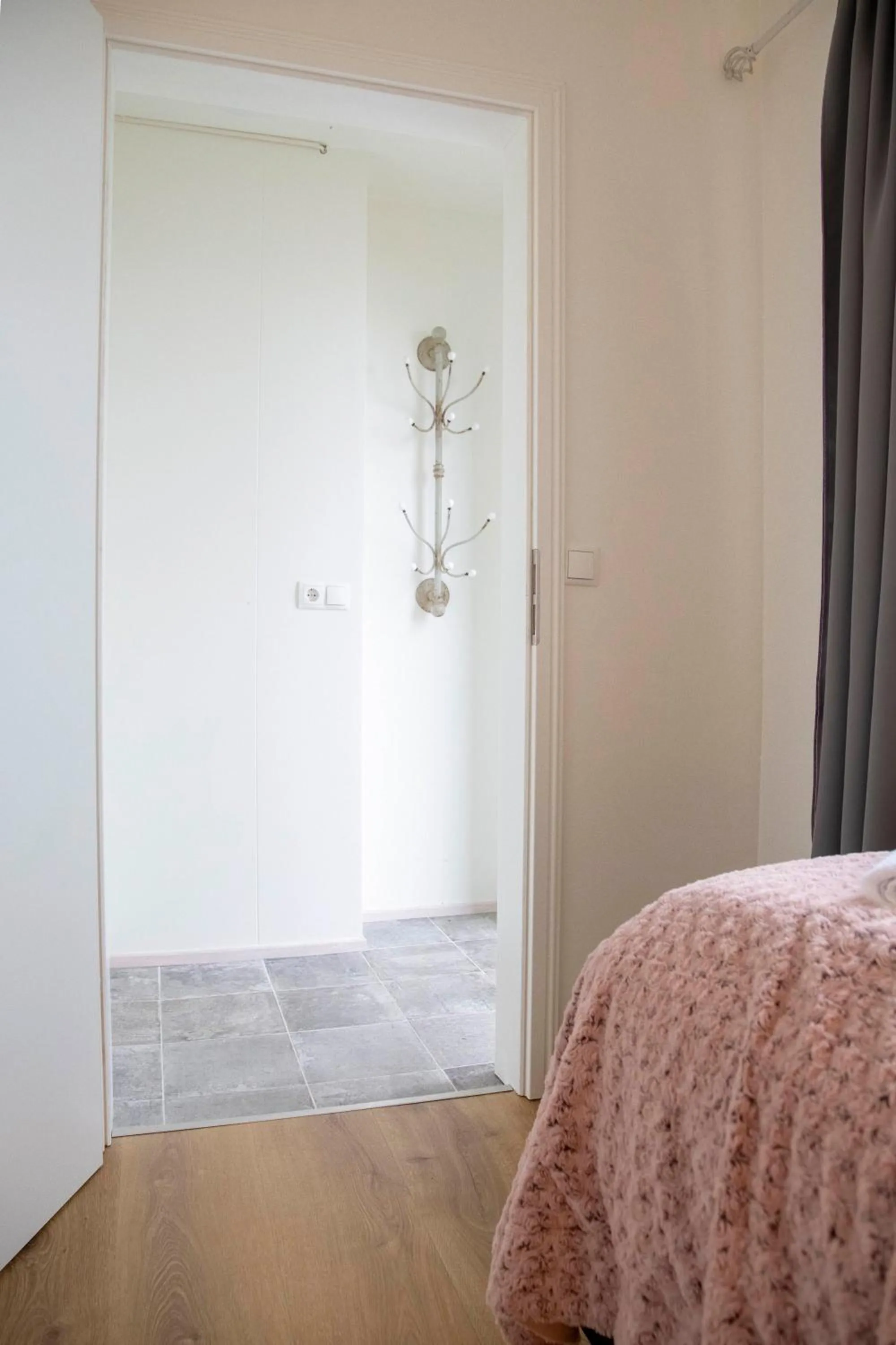 Bedroom, Bed in Blómasetrið Homestay