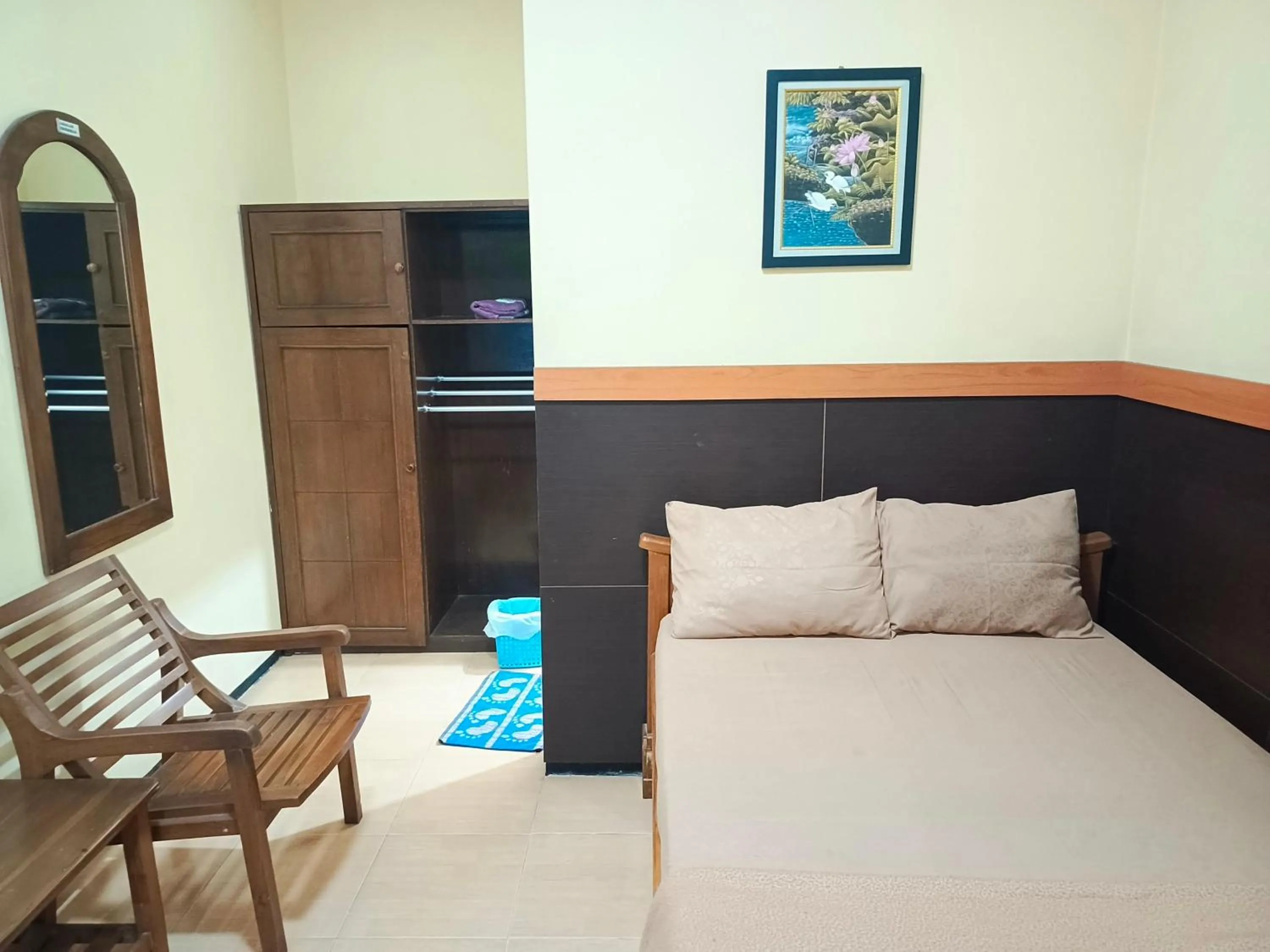 Bed in Kedung Ombo Homestay