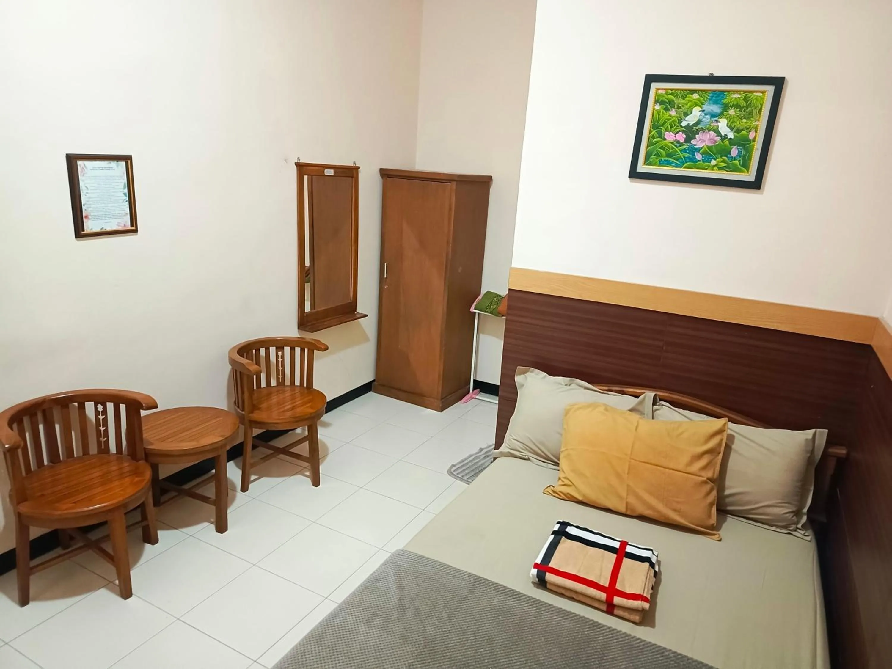 Bed in Kedung Ombo Homestay