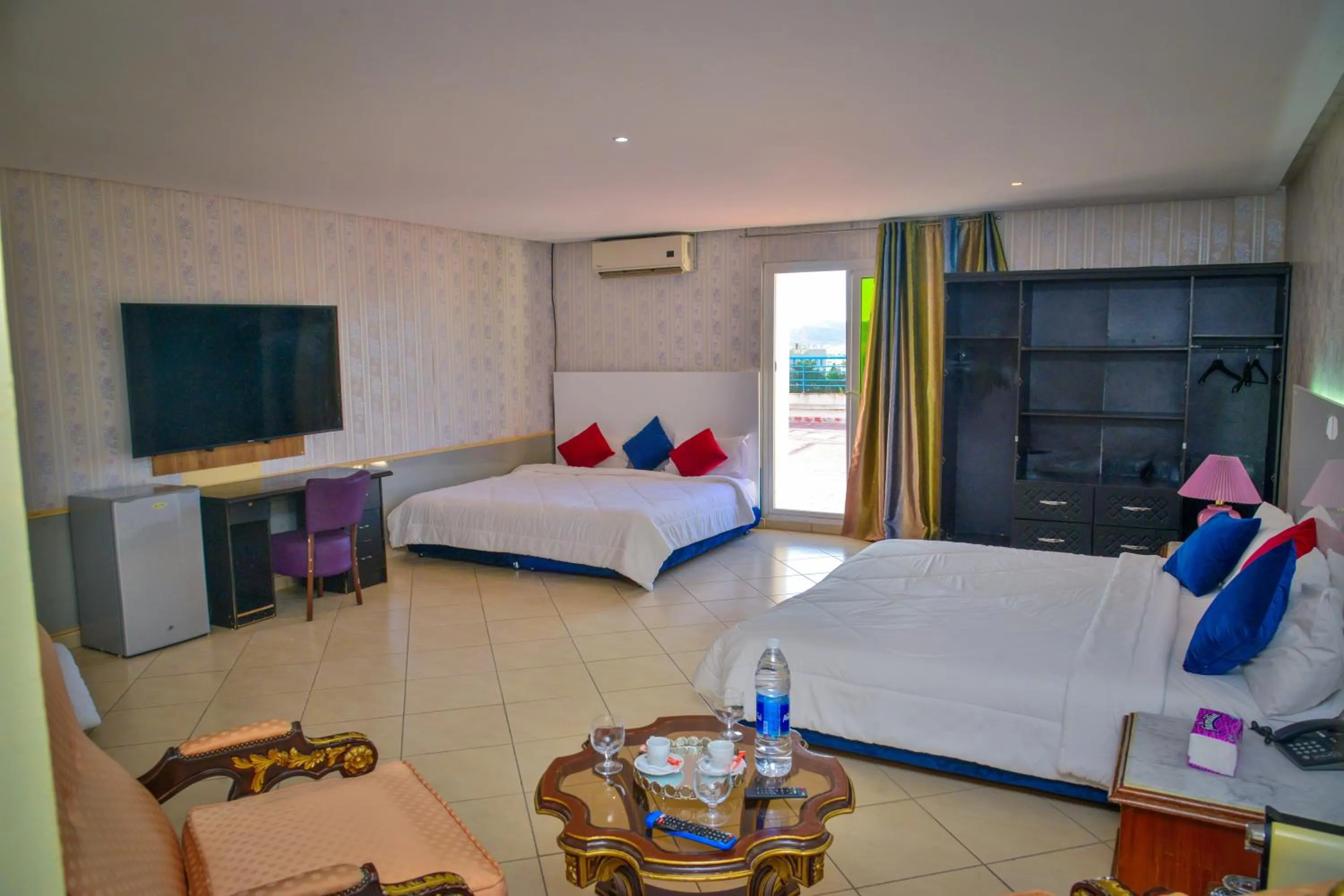 Photo of the whole room, Bed in Free Zone Hotel