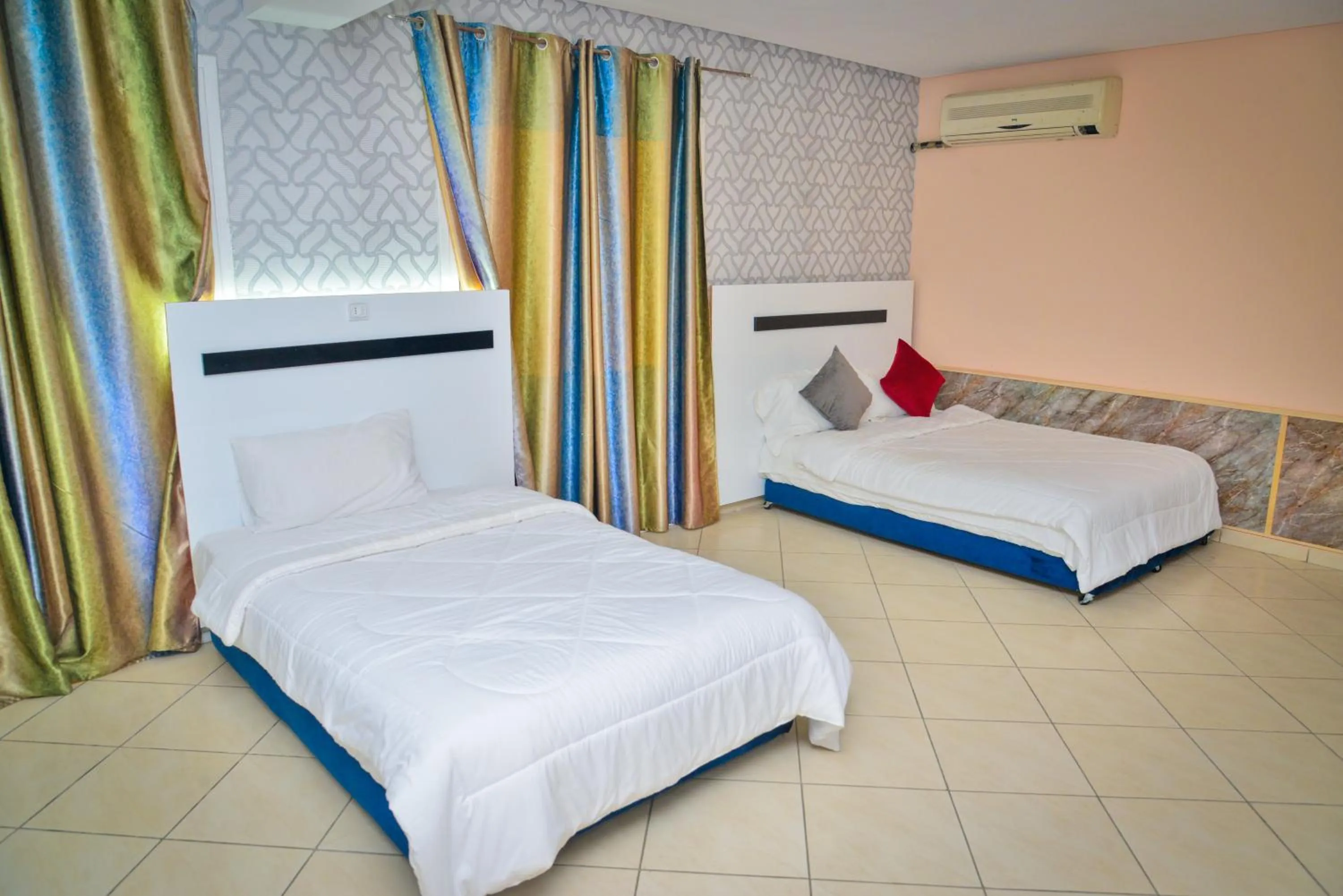 Bed in Free Zone Hotel