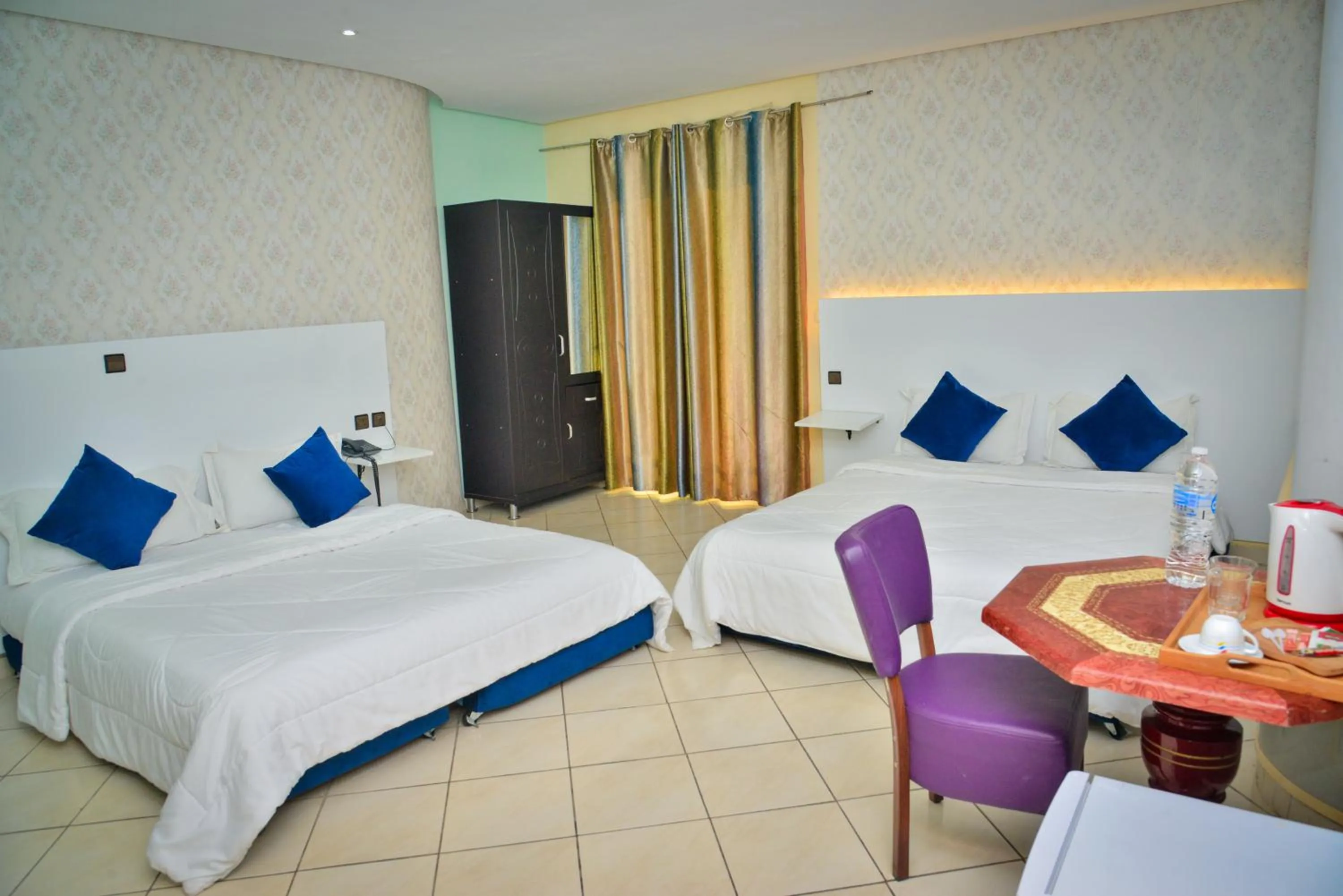 Photo of the whole room, Bed in Free Zone Hotel