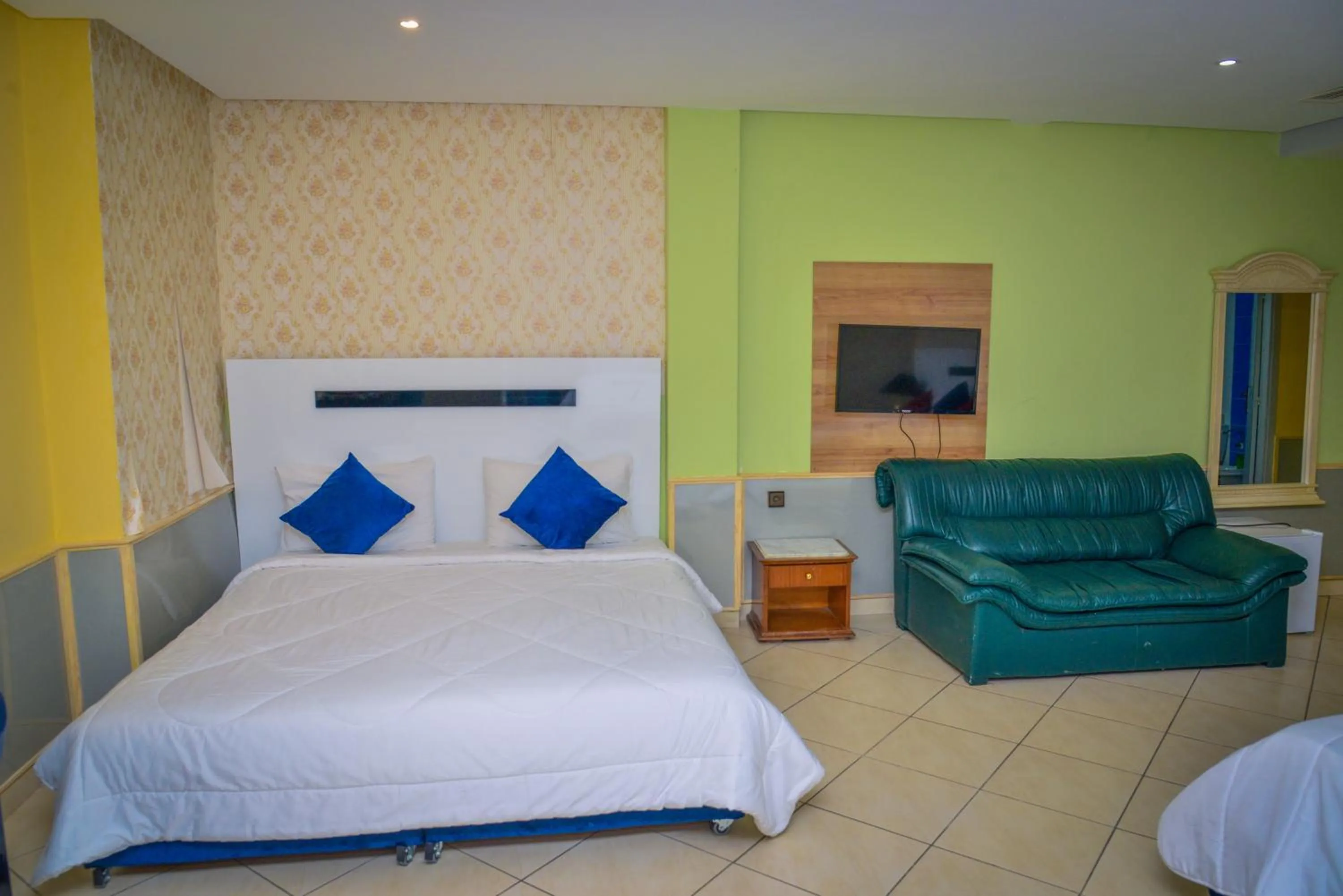 Bed in Free Zone Hotel