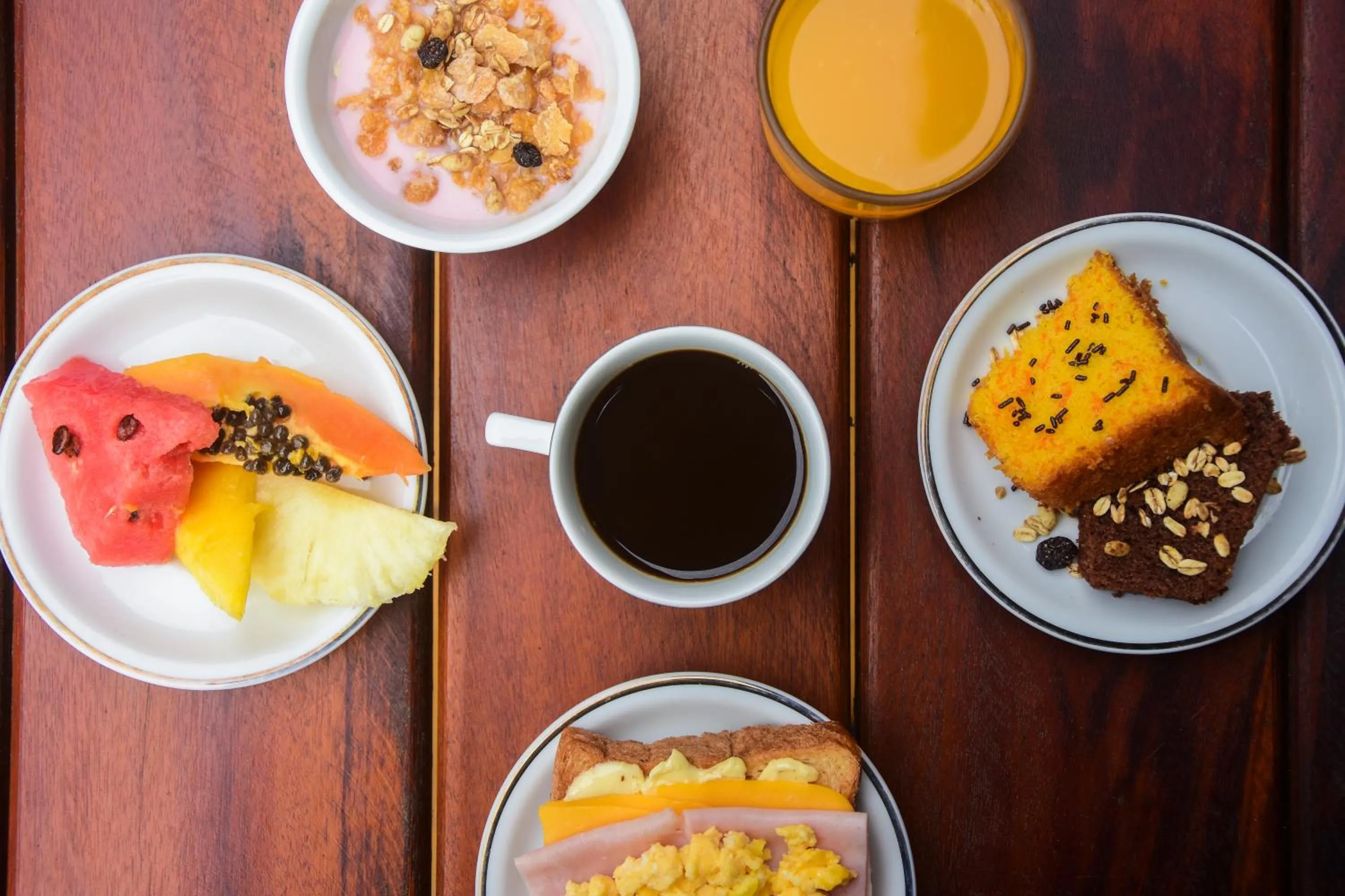 Breakfast in Pousada Juannas Buzios