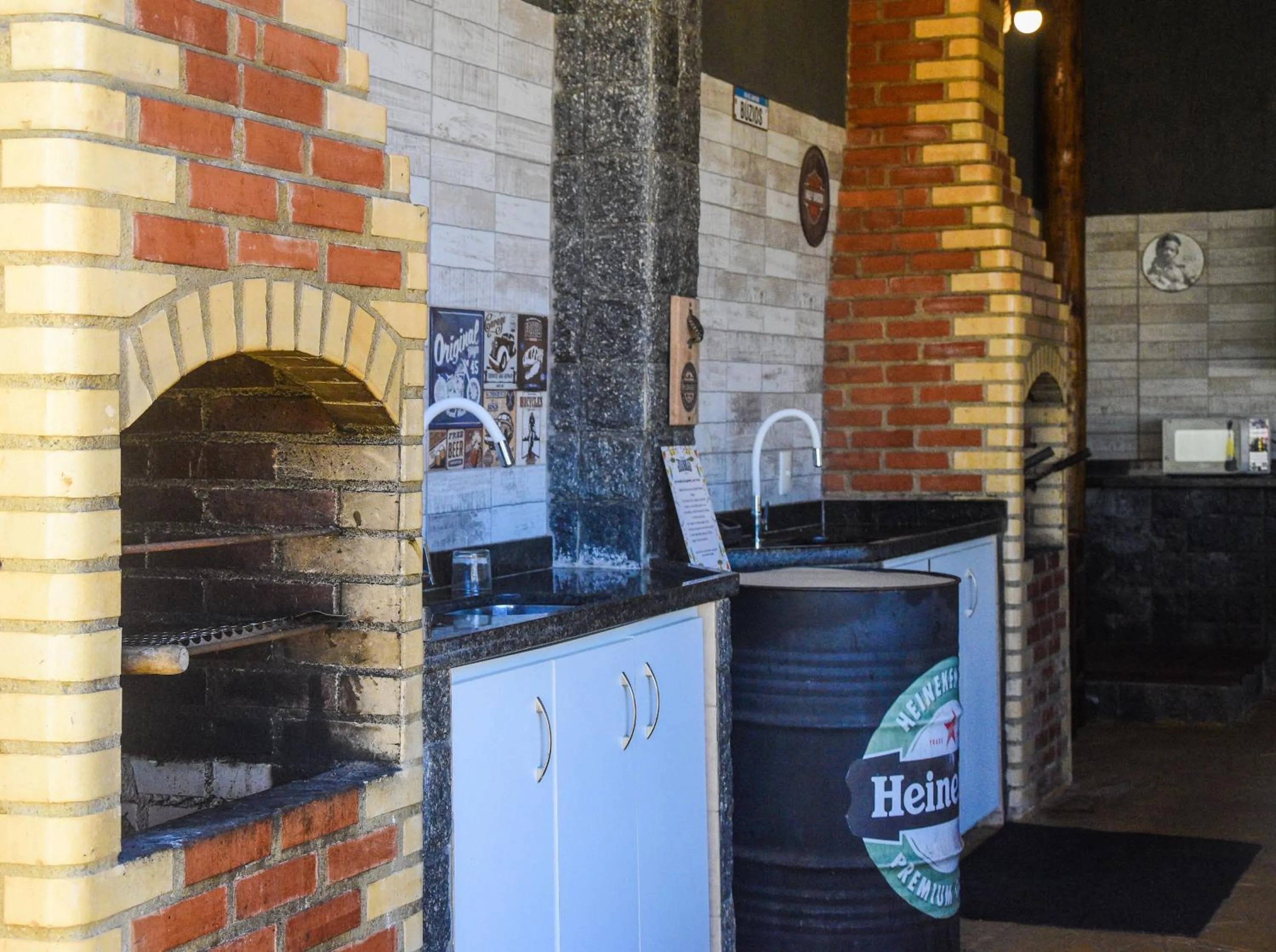 BBQ facilities in Pousada Juannas Buzios