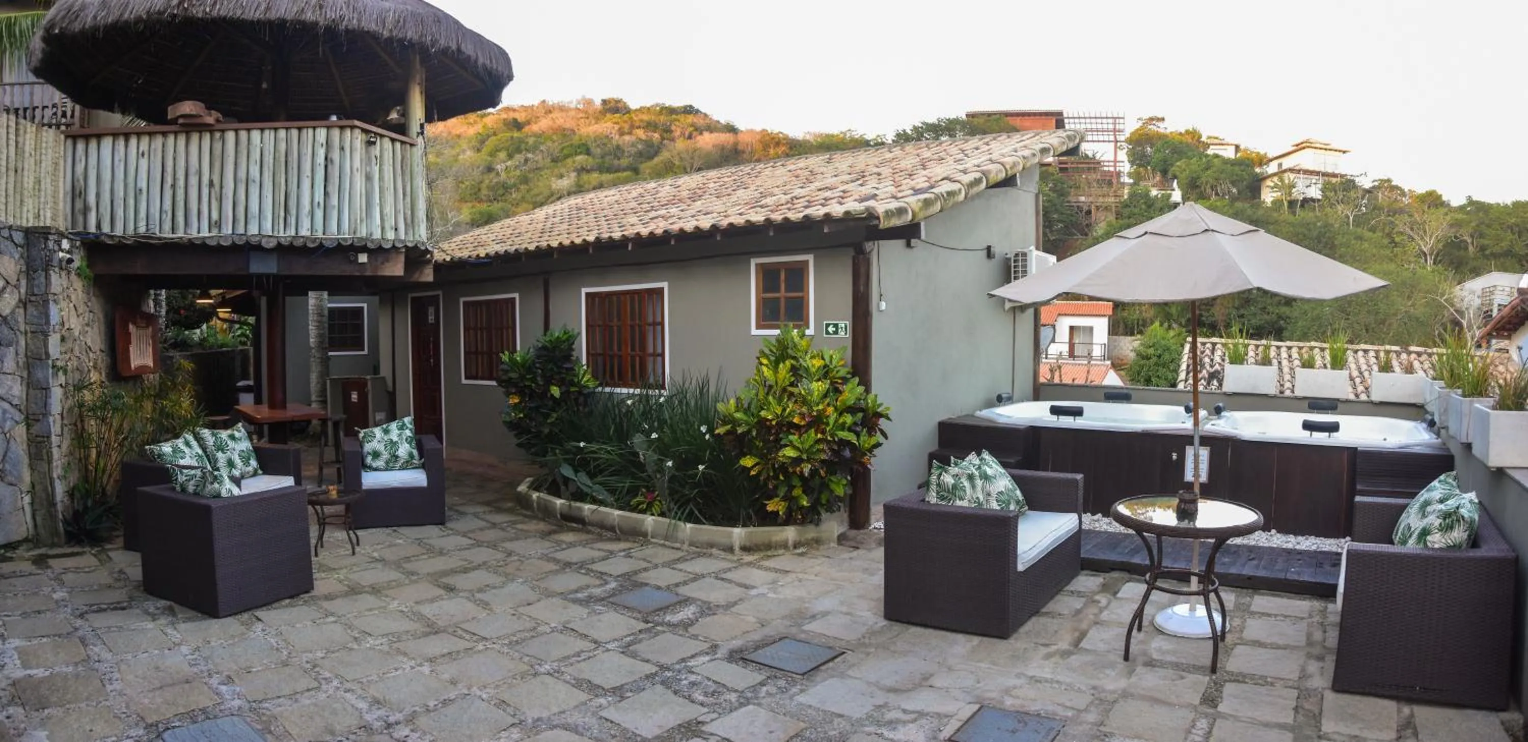 Garden in Pousada Juannas Buzios