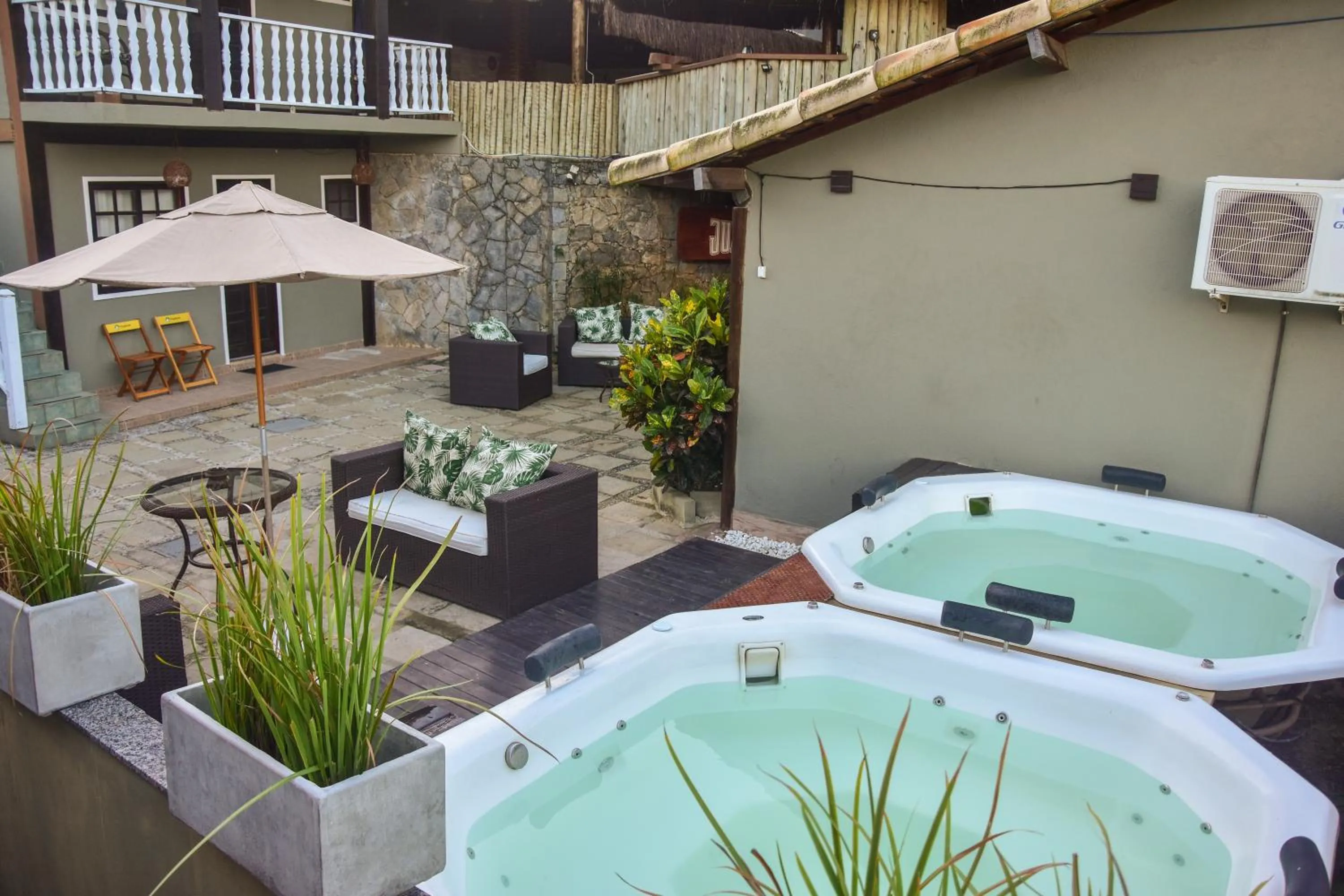 Garden in Pousada Juannas Buzios