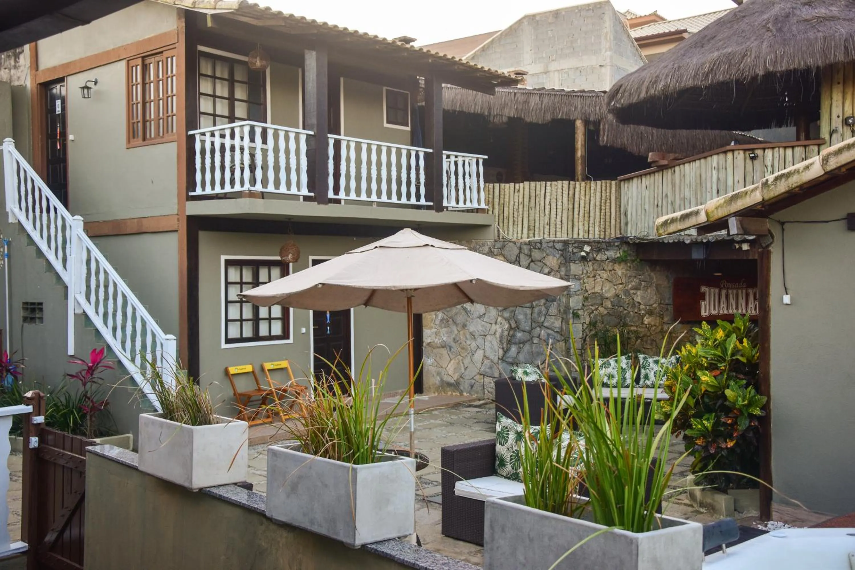 Garden in Pousada Juannas Buzios