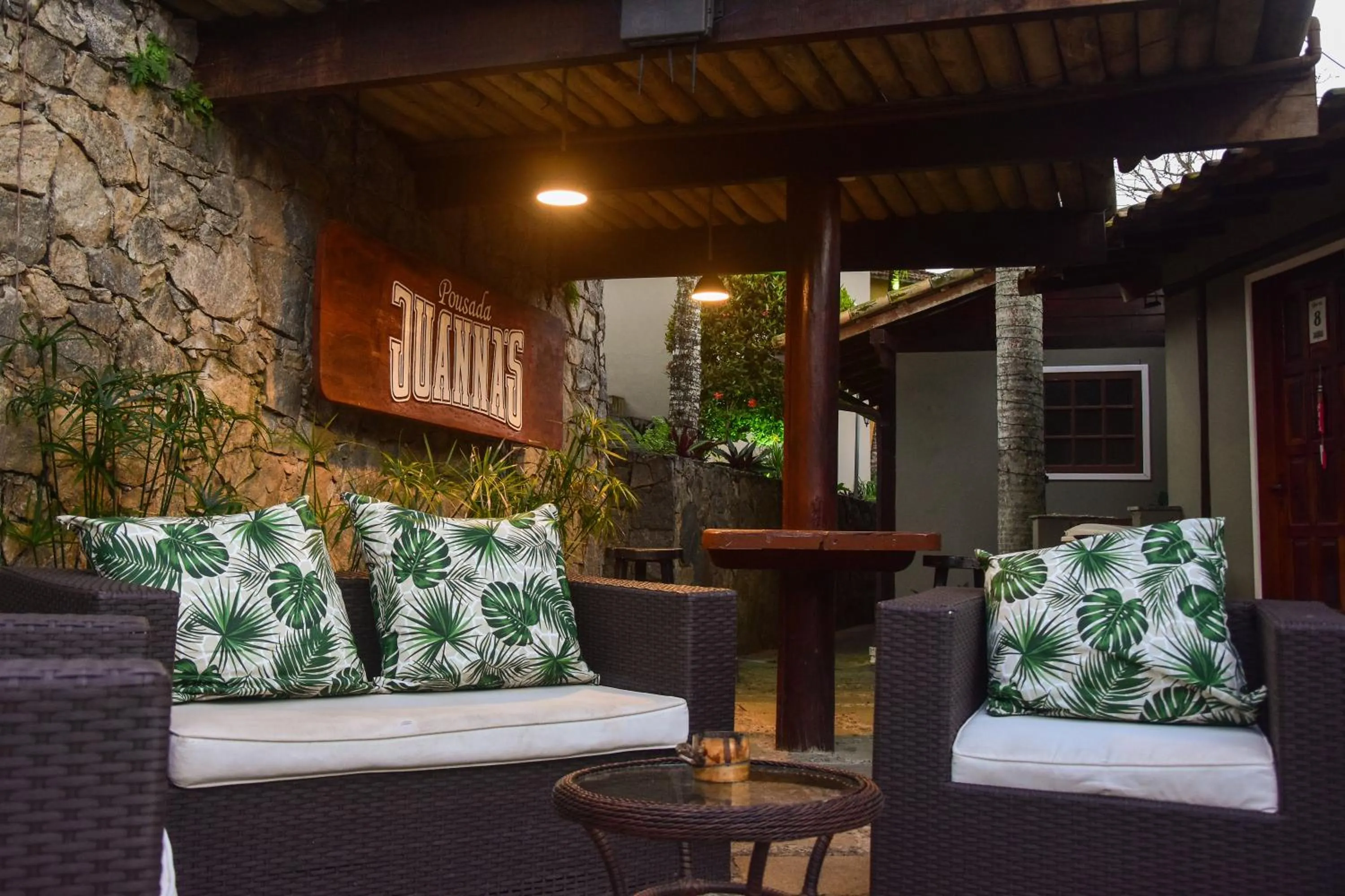 Garden in Pousada Juannas Buzios