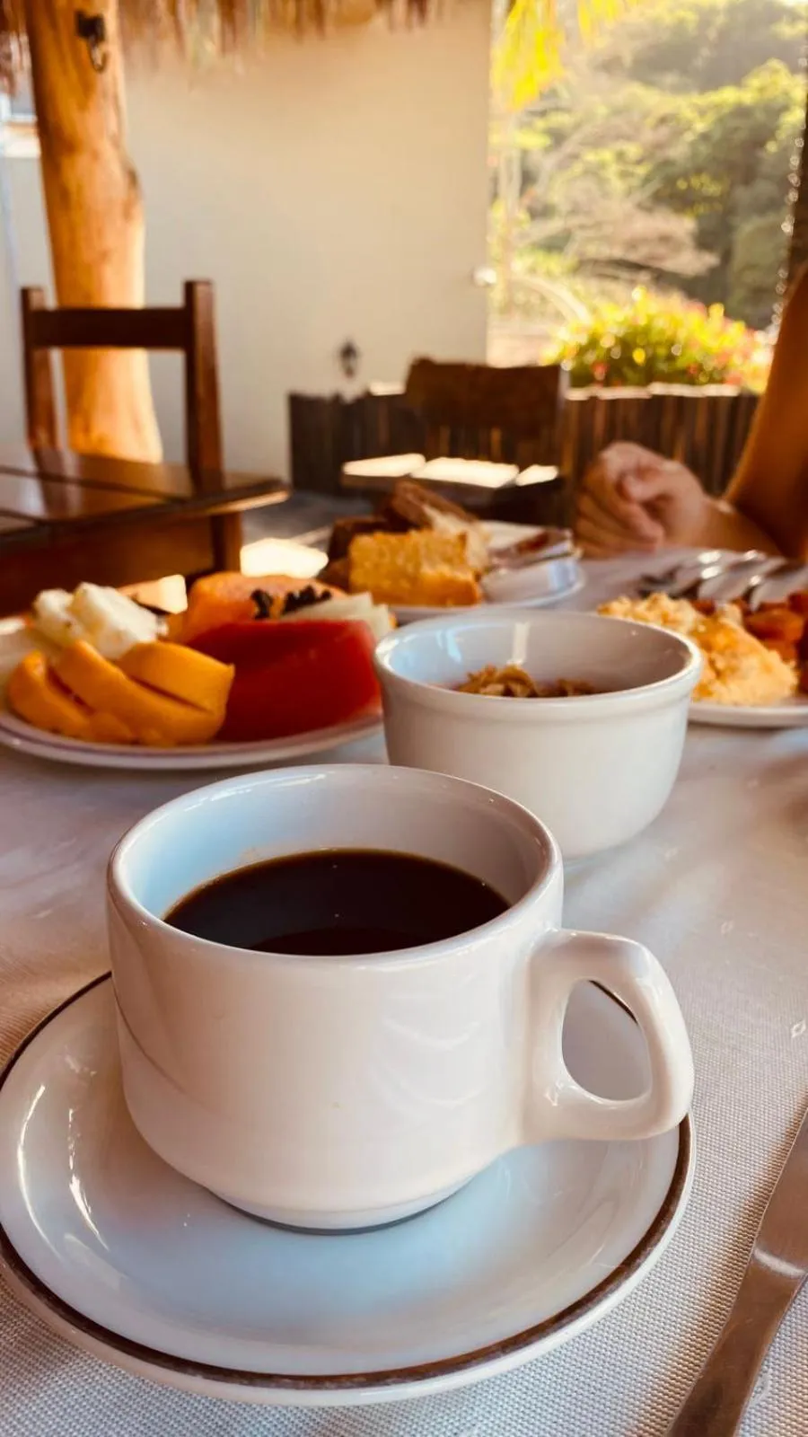 Breakfast in Pousada Juannas Buzios