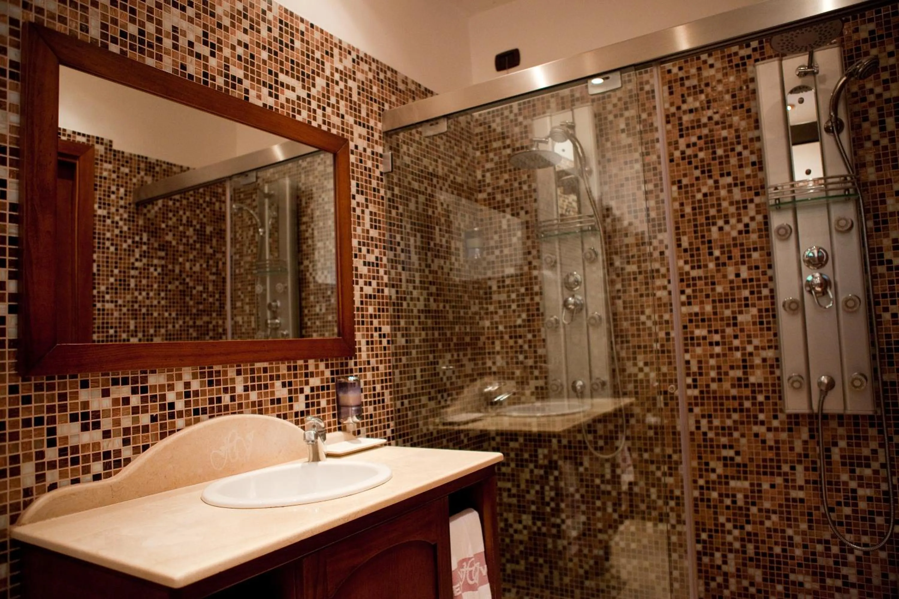 Shower in Hotel Vogue