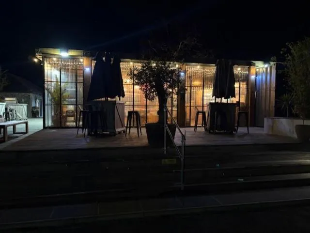 Patio in Dartmoor Lodge Hotel