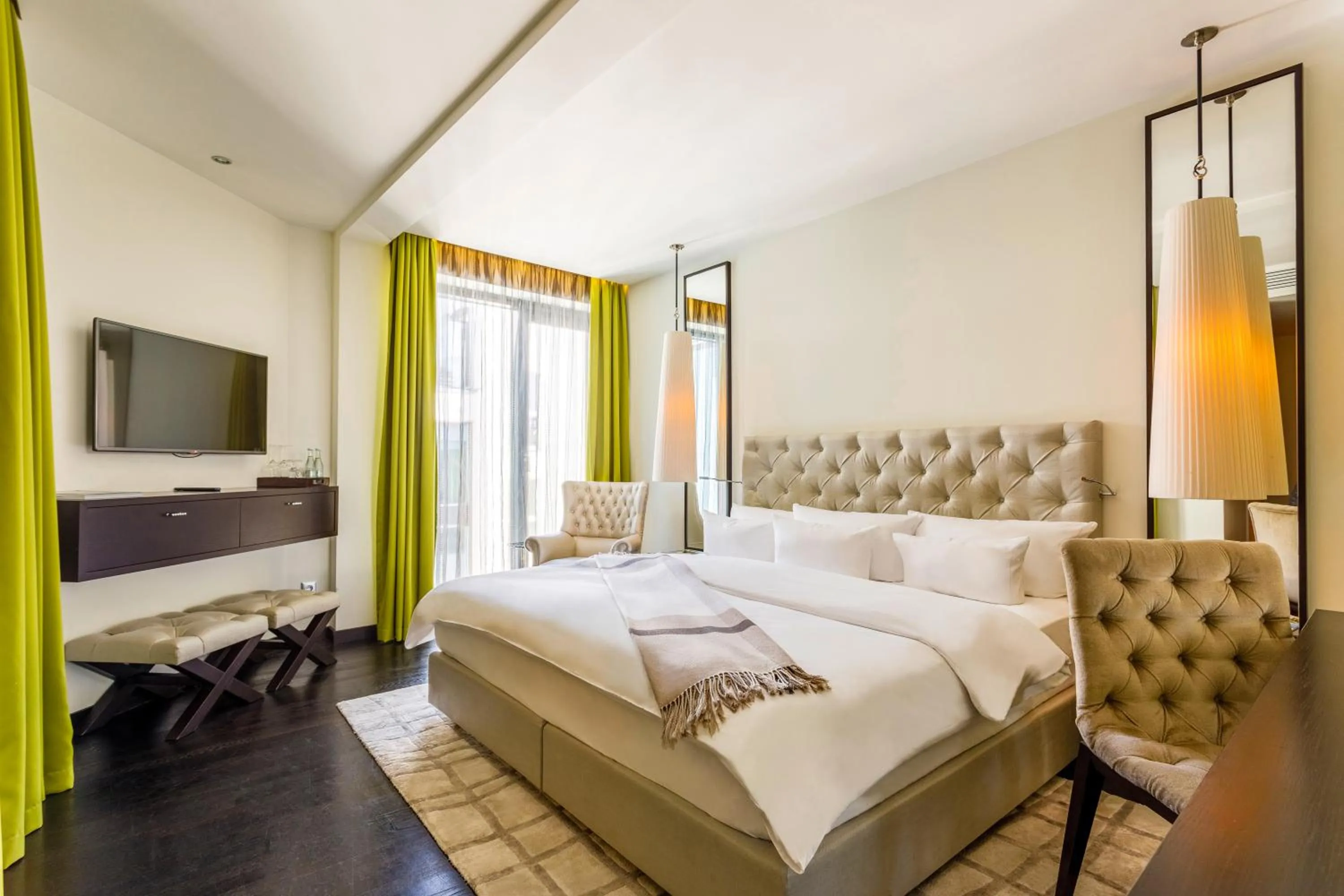 Bed in Hotel Zoo Berlin