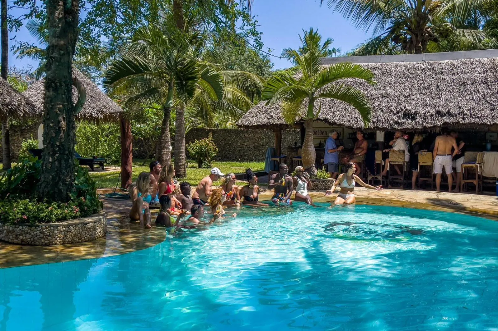 Lounge or bar in Diani Marine Divers Village
