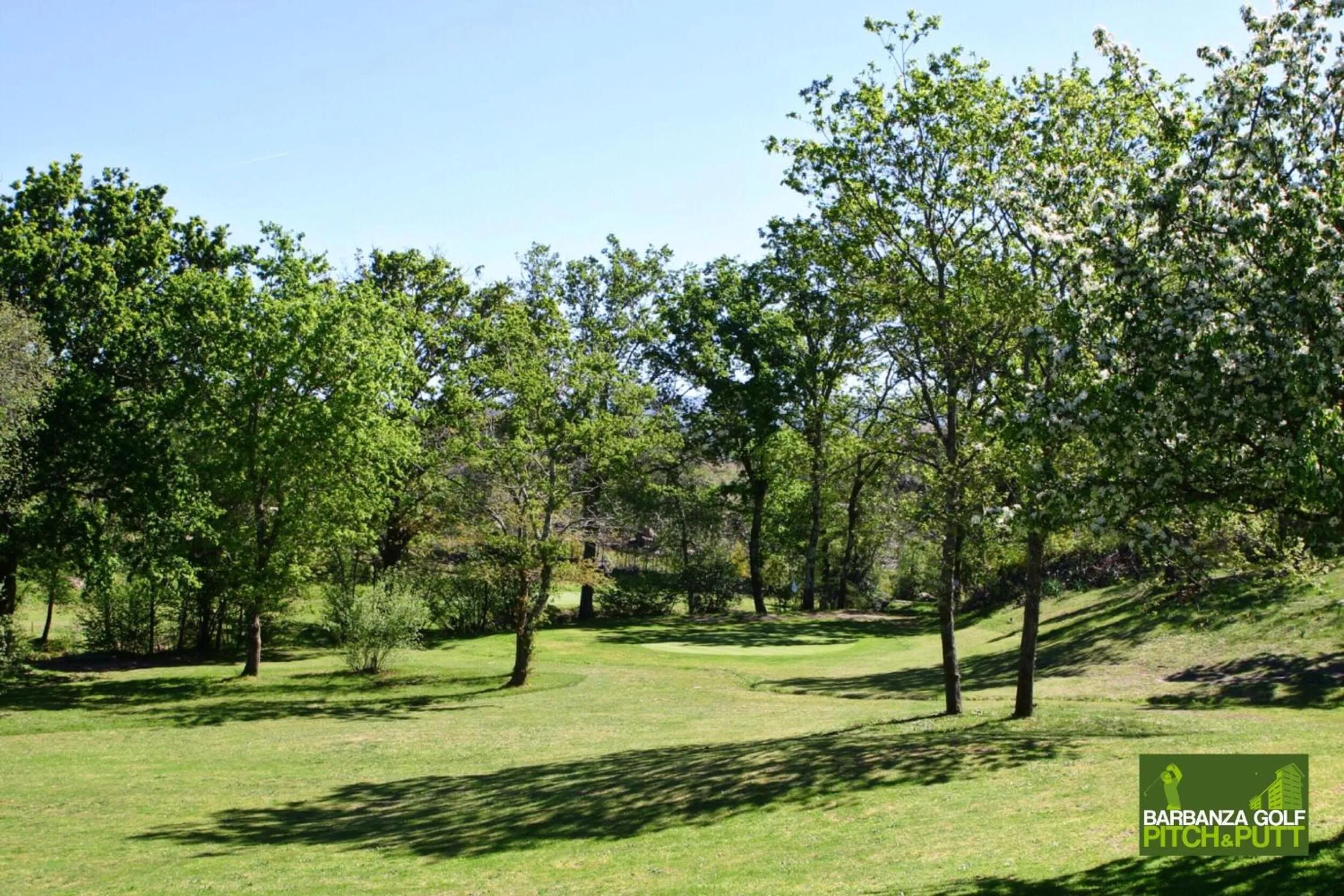 Golfcourse, Garden in Hotel Jopi