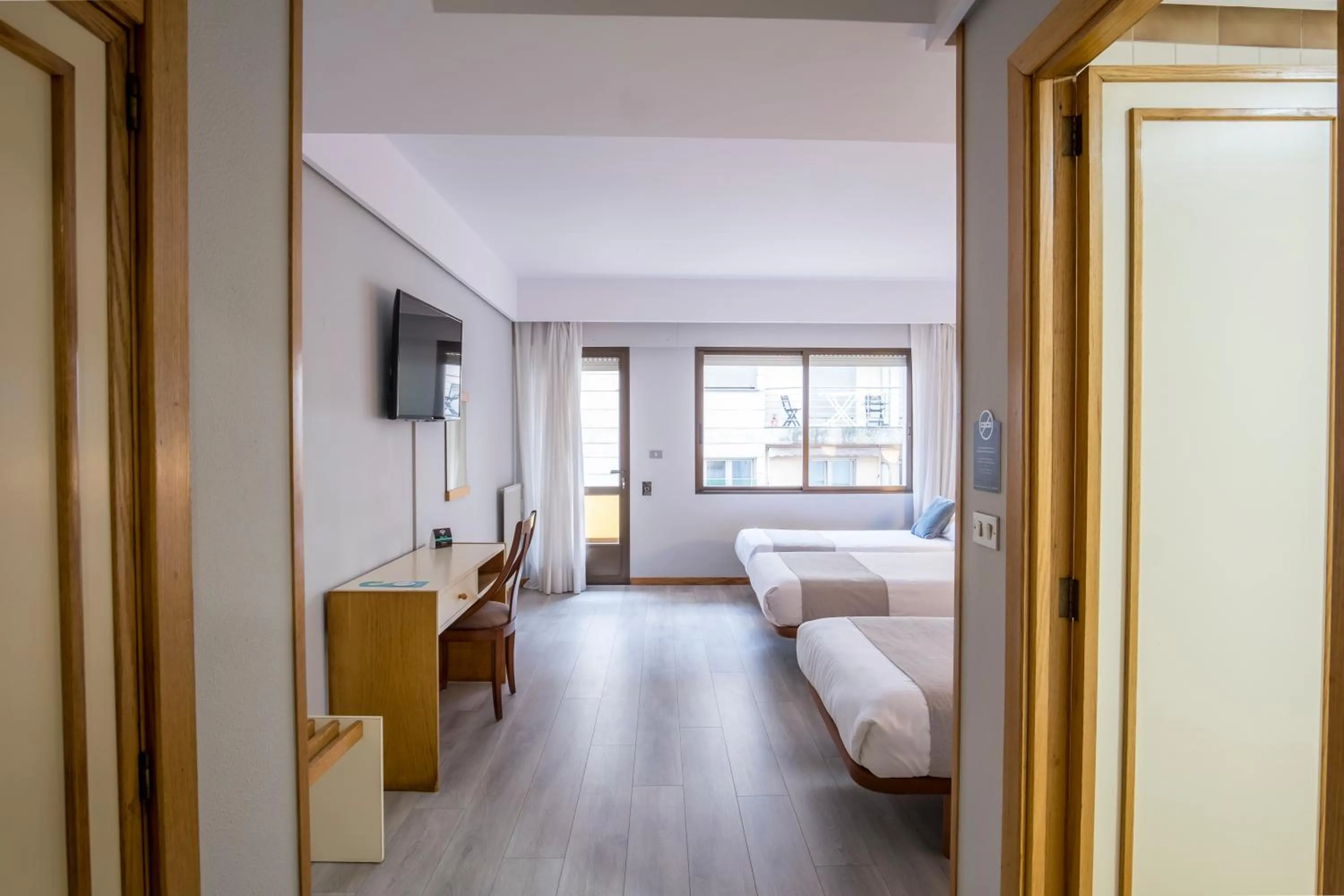 Bedroom, Bed in Hotel Alda Boiro