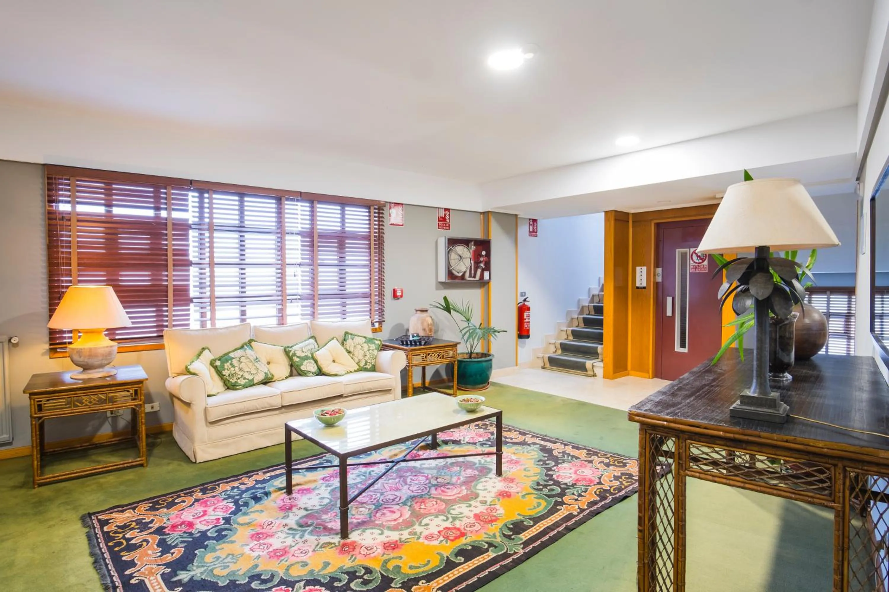 Living room in Hotel Alda Boiro