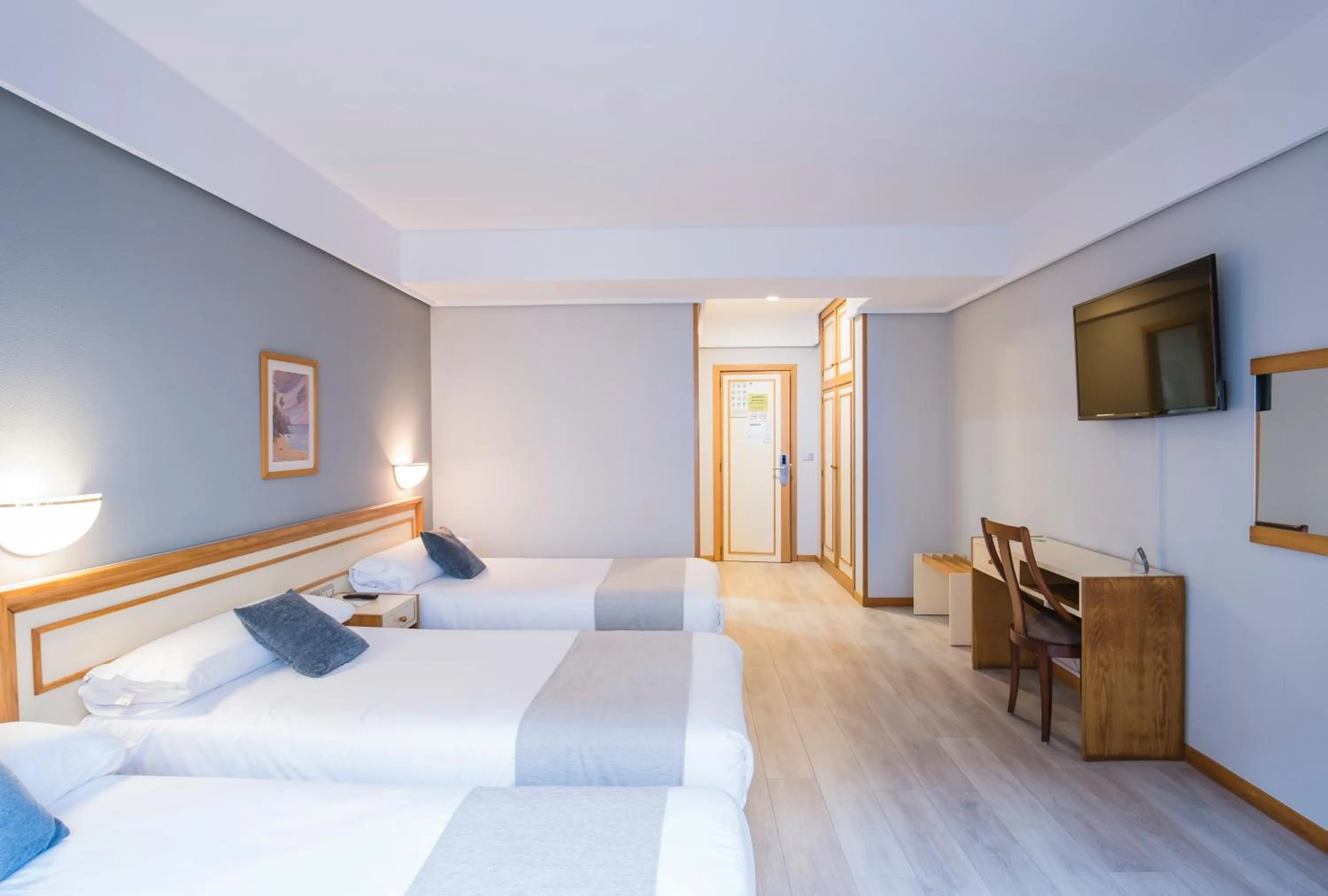 Bedroom, Bed in Hotel Alda Boiro