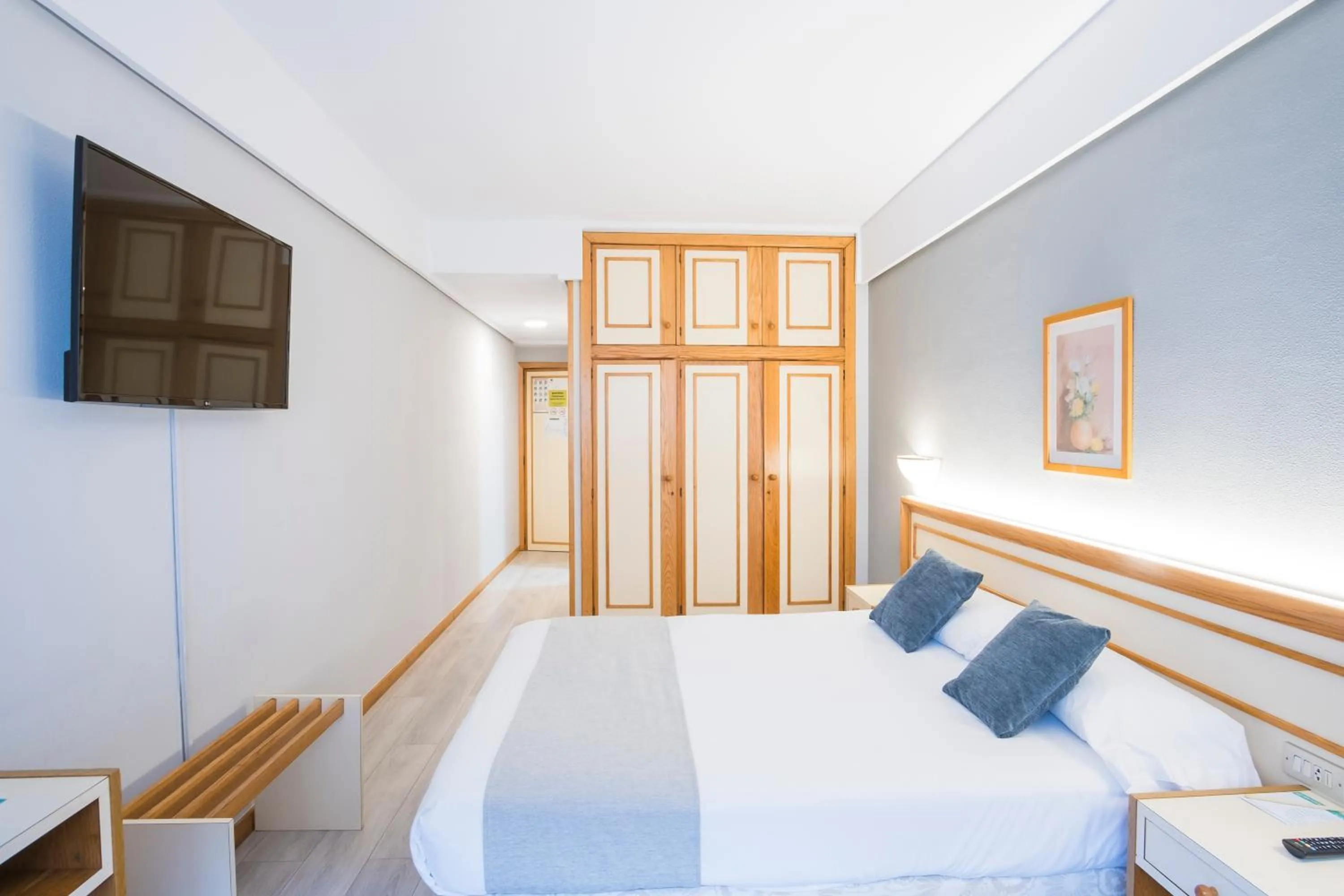 Bedroom, Bed in Hotel Alda Boiro