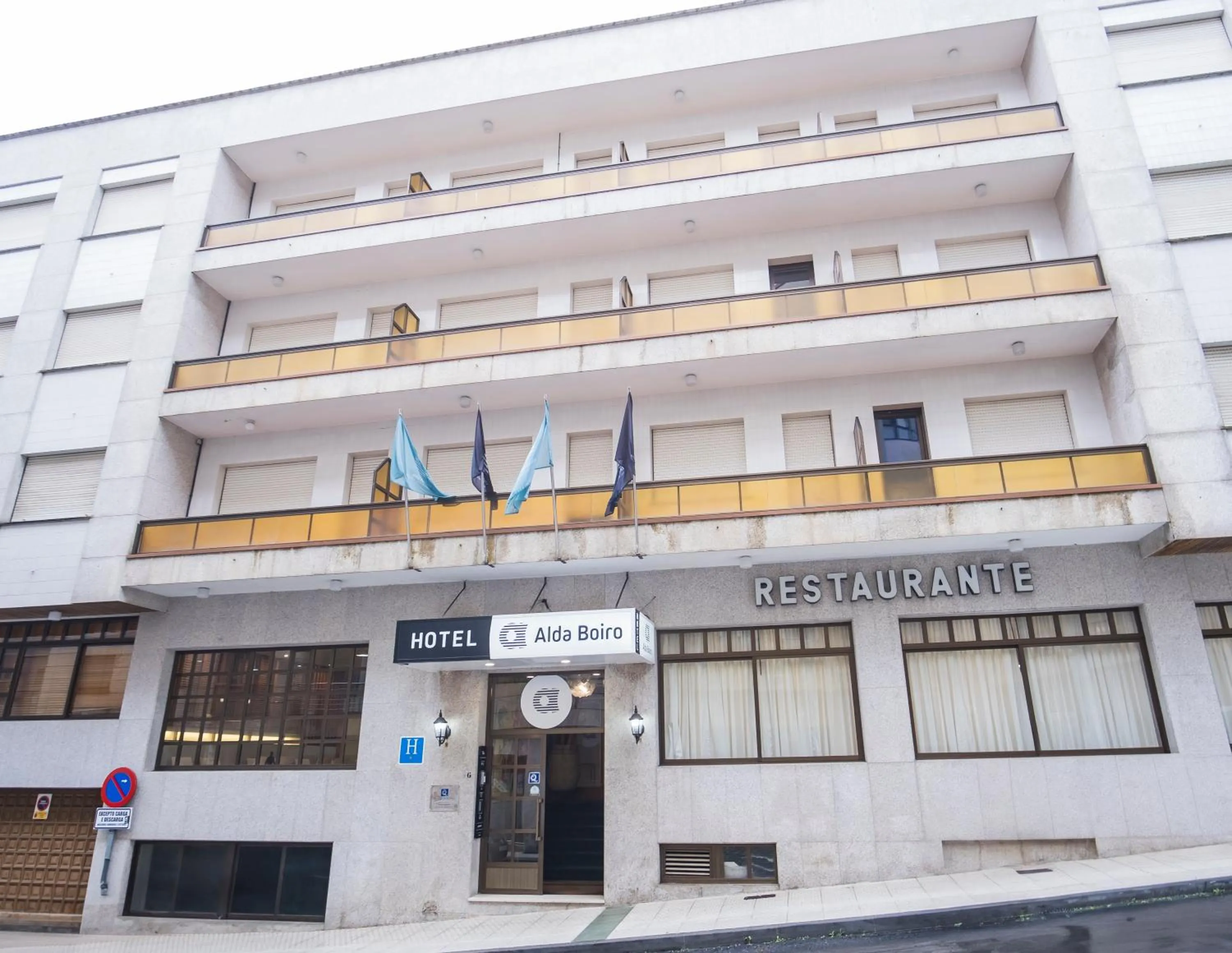 Property building in Hotel Alda Boiro