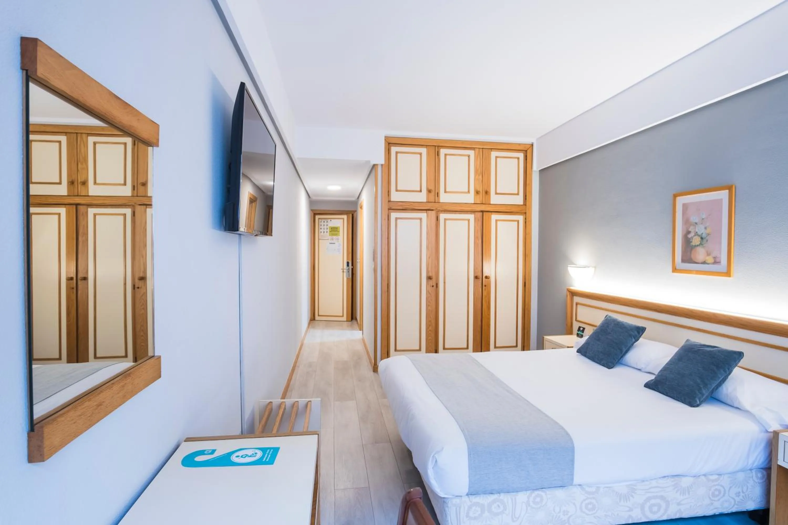 Bedroom, Bed in Hotel Alda Boiro