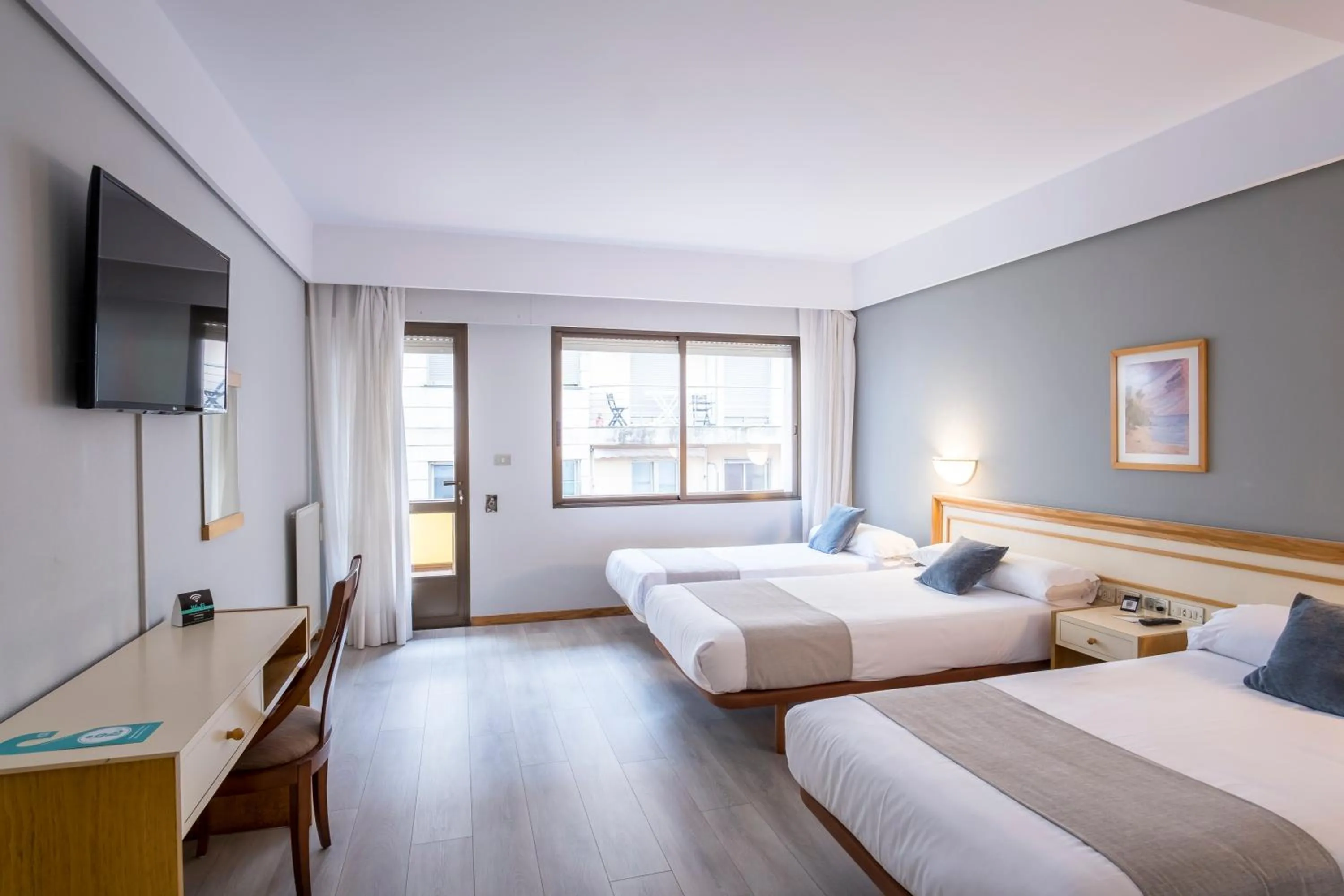 Bedroom, Bed in Hotel Alda Boiro