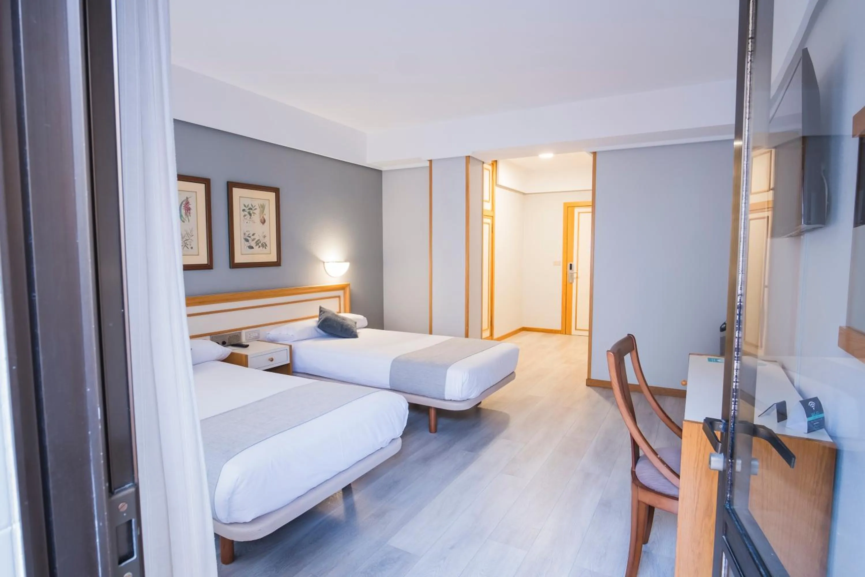 Bedroom, Bed in Hotel Alda Boiro