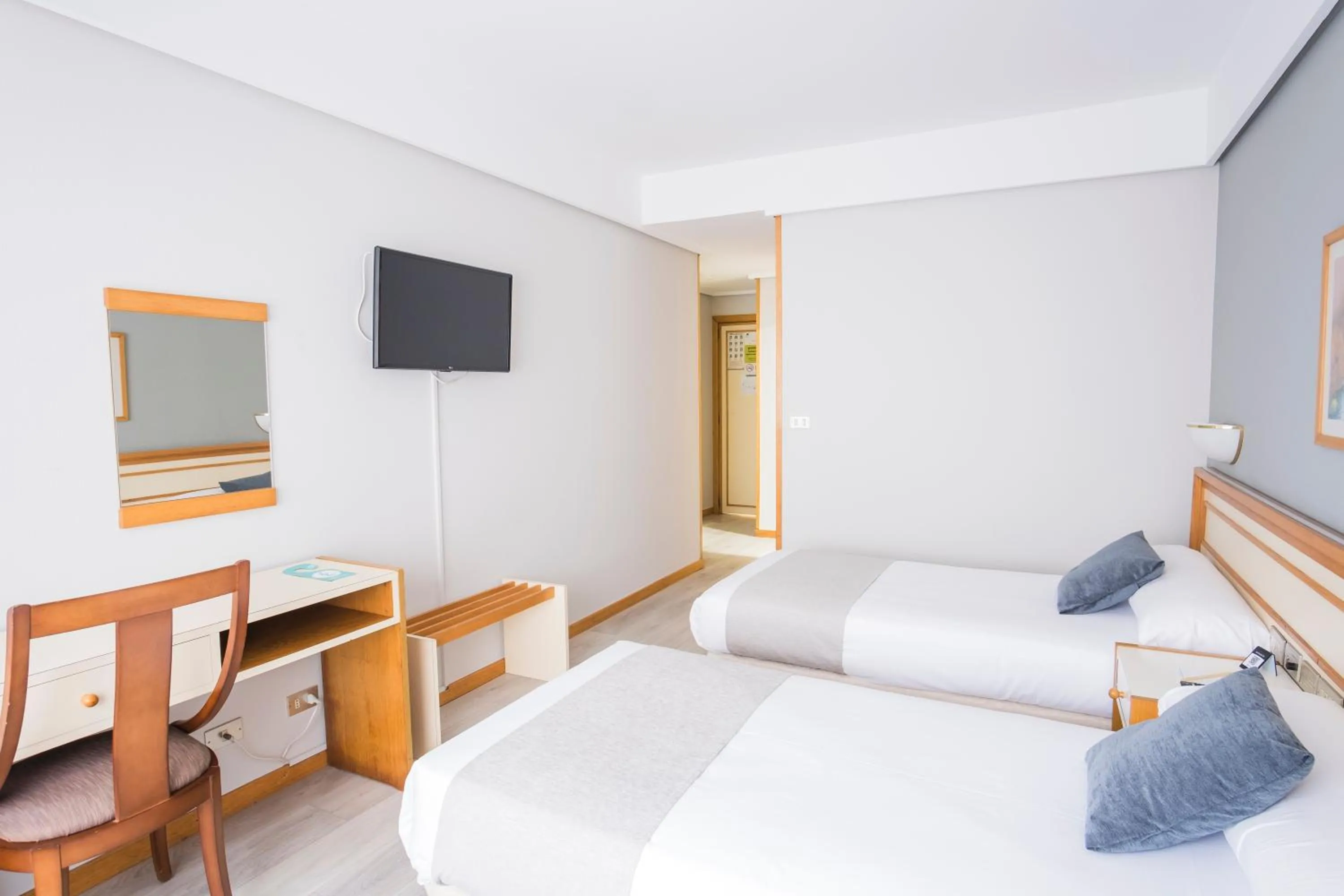 Bedroom, Bed in Hotel Alda Boiro