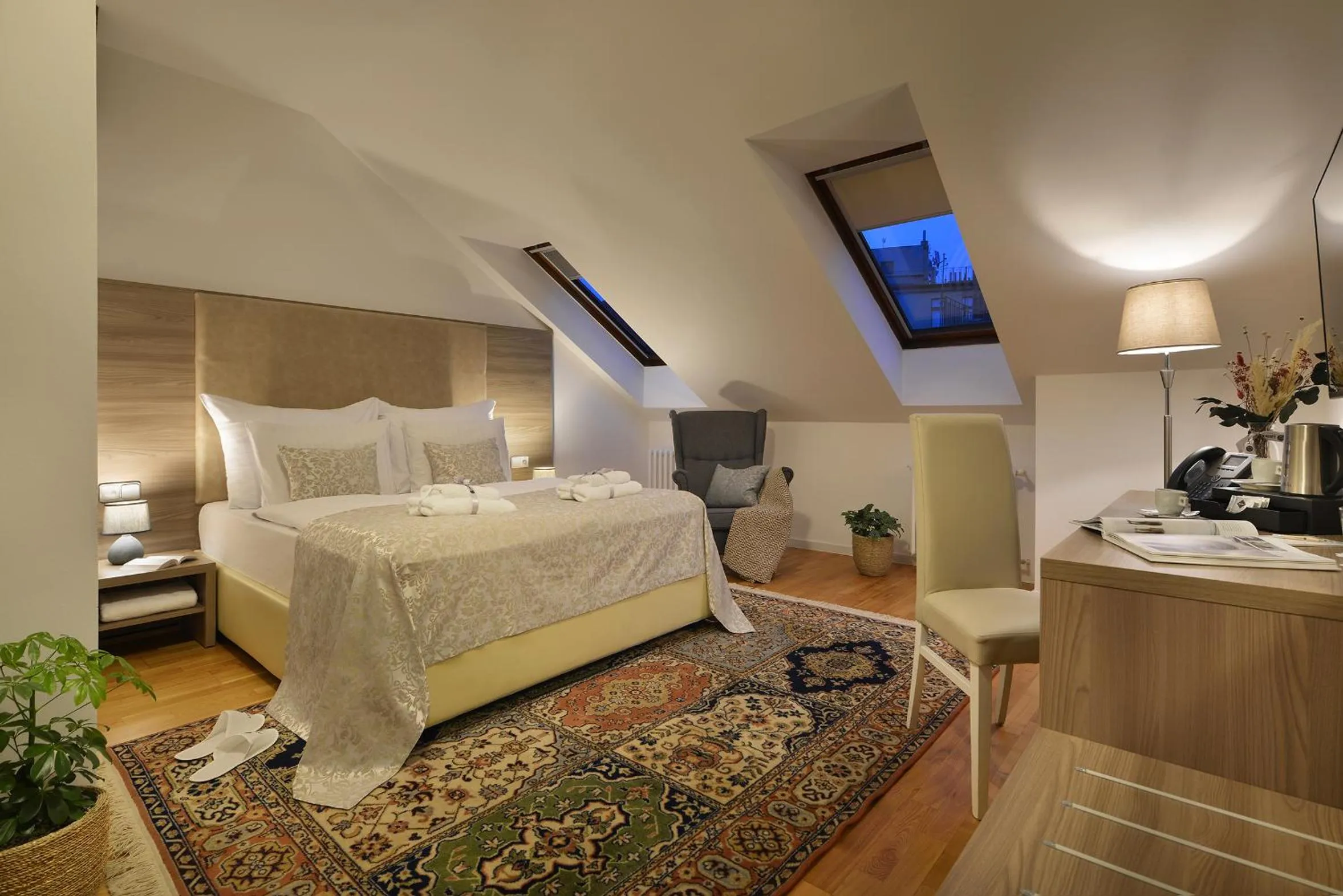 Bedroom, Bed in Old Town Residence by Little King