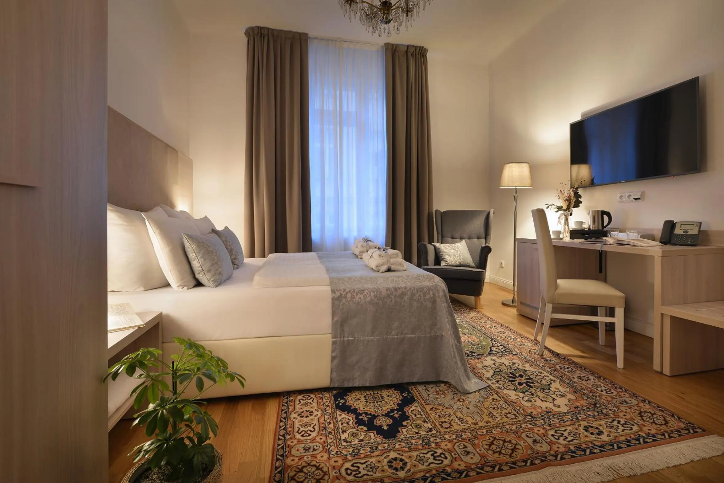 Bed in Old Town Residence by Little King