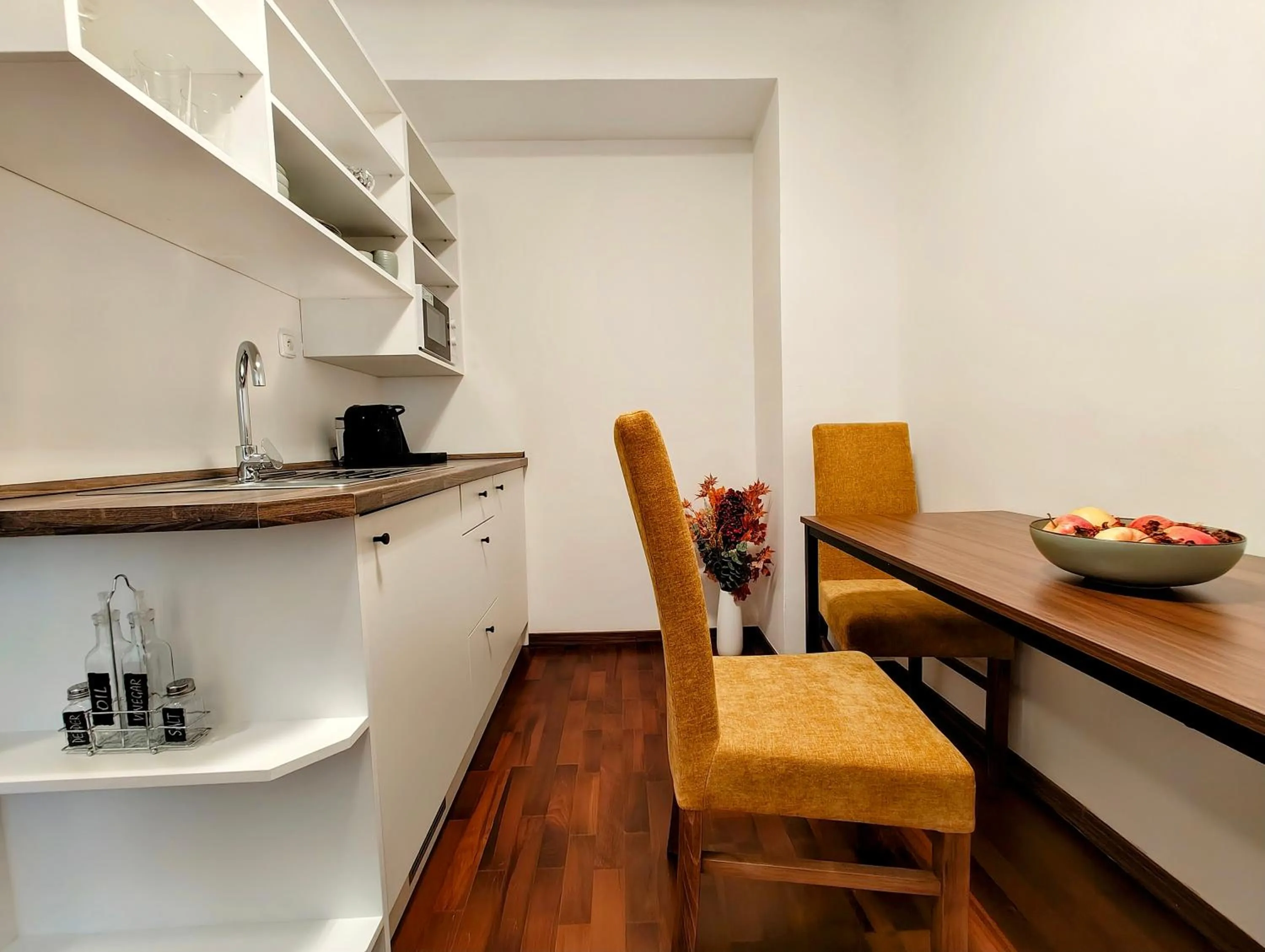 kitchen in Old Town Residence by Little King