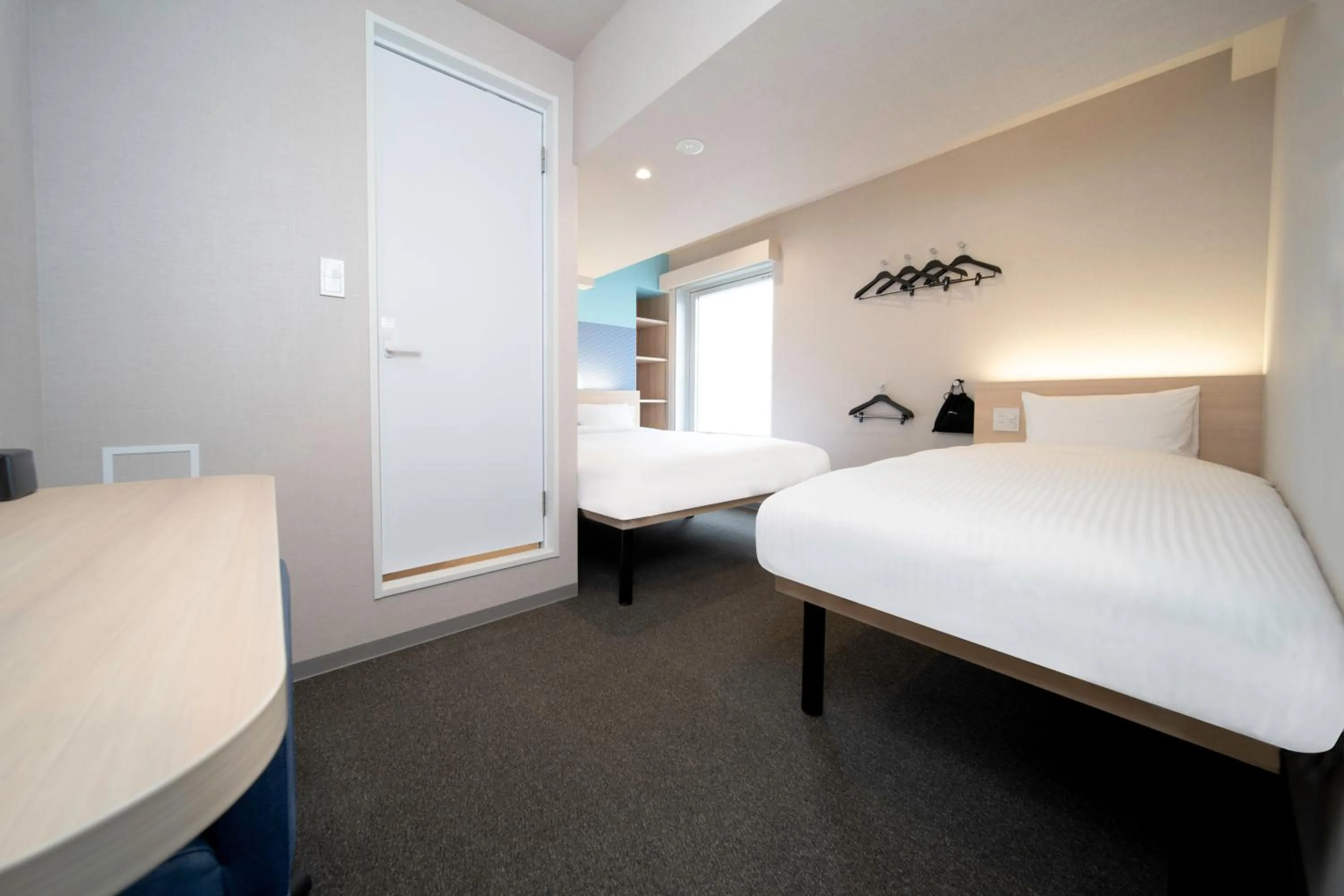 Bed in Hop Inn Tokyo Ueno