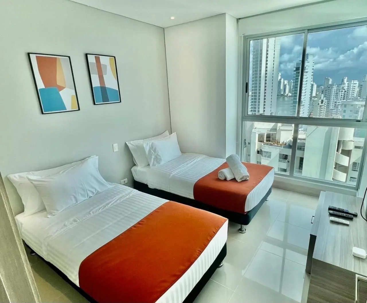 Photo of the whole room, Bed in U-GO Edificio Murano Elite Bocagrande Frente al Mar