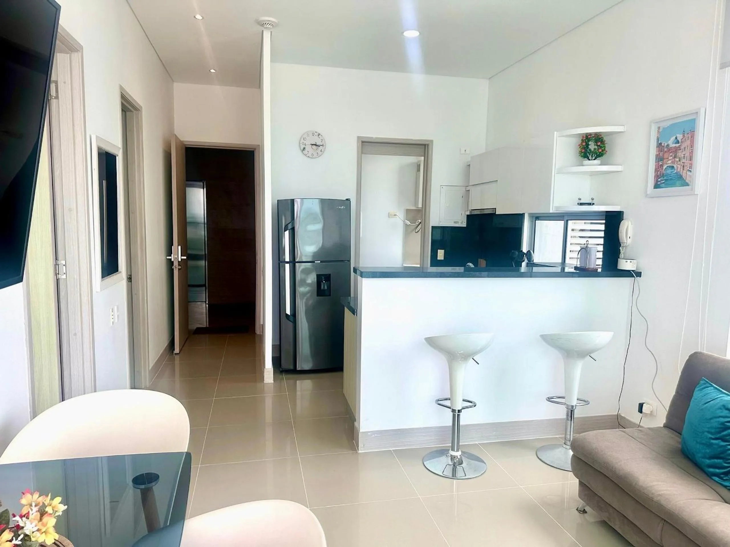 Seating area in U-GO Edificio Murano Elite Bocagrande Frente al Mar