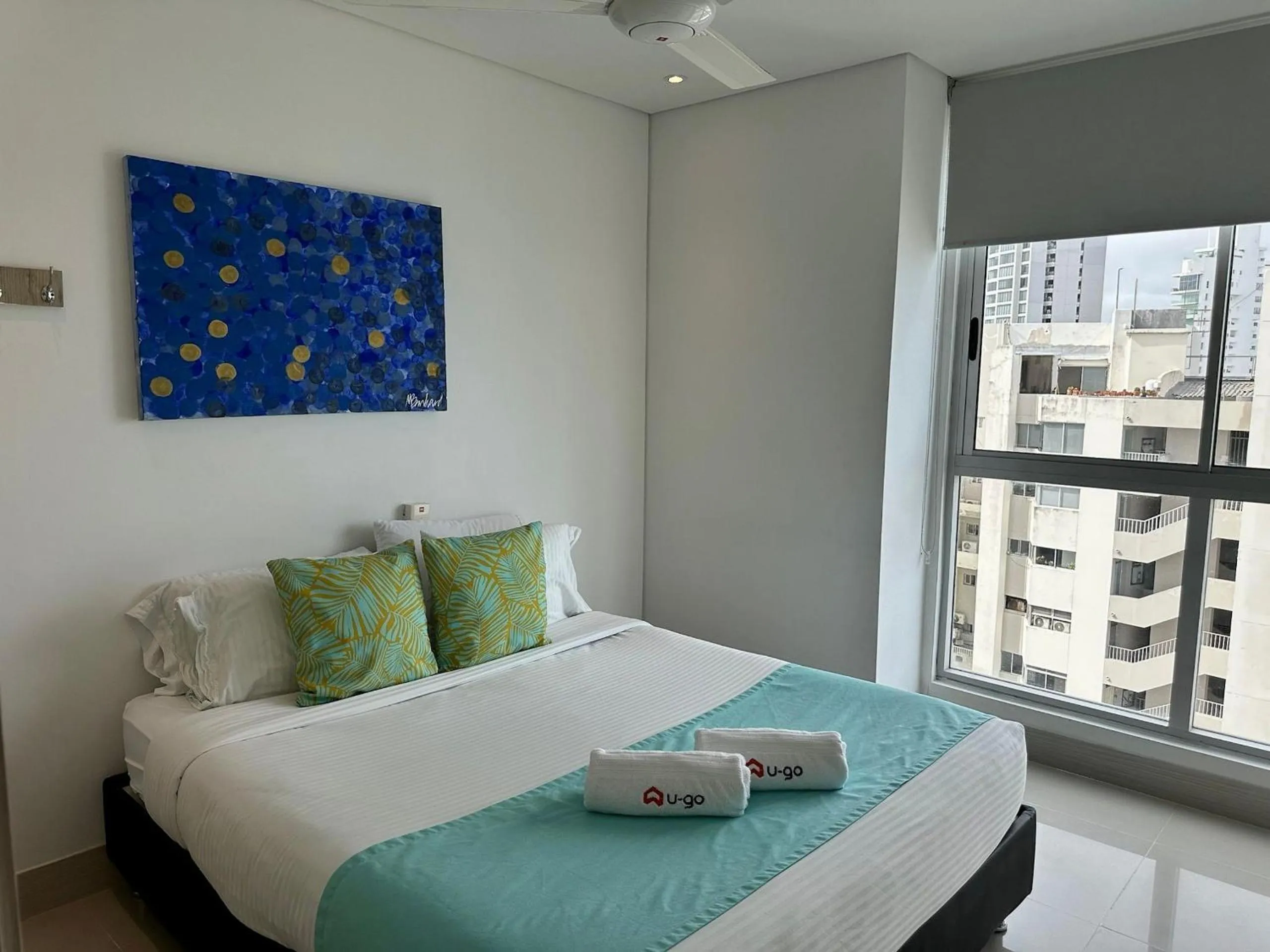 Photo of the whole room, Bed in U-GO Edificio Murano Elite Bocagrande Frente al Mar
