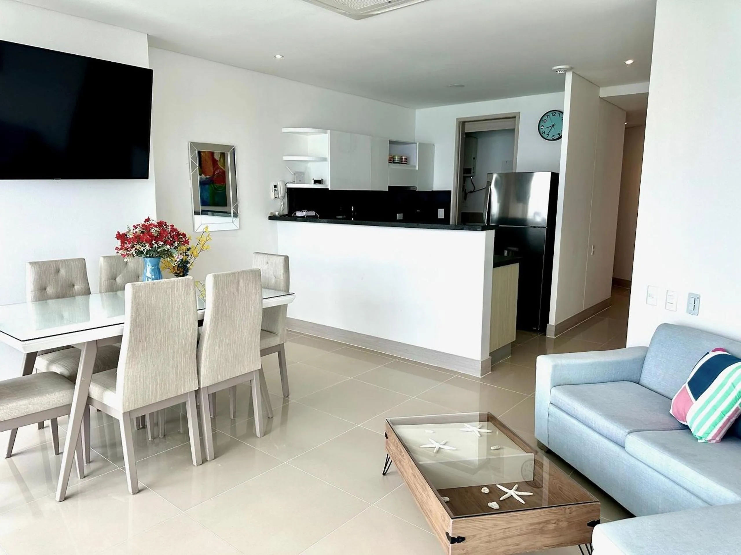 Seating area in U-GO Edificio Murano Elite Bocagrande Frente al Mar