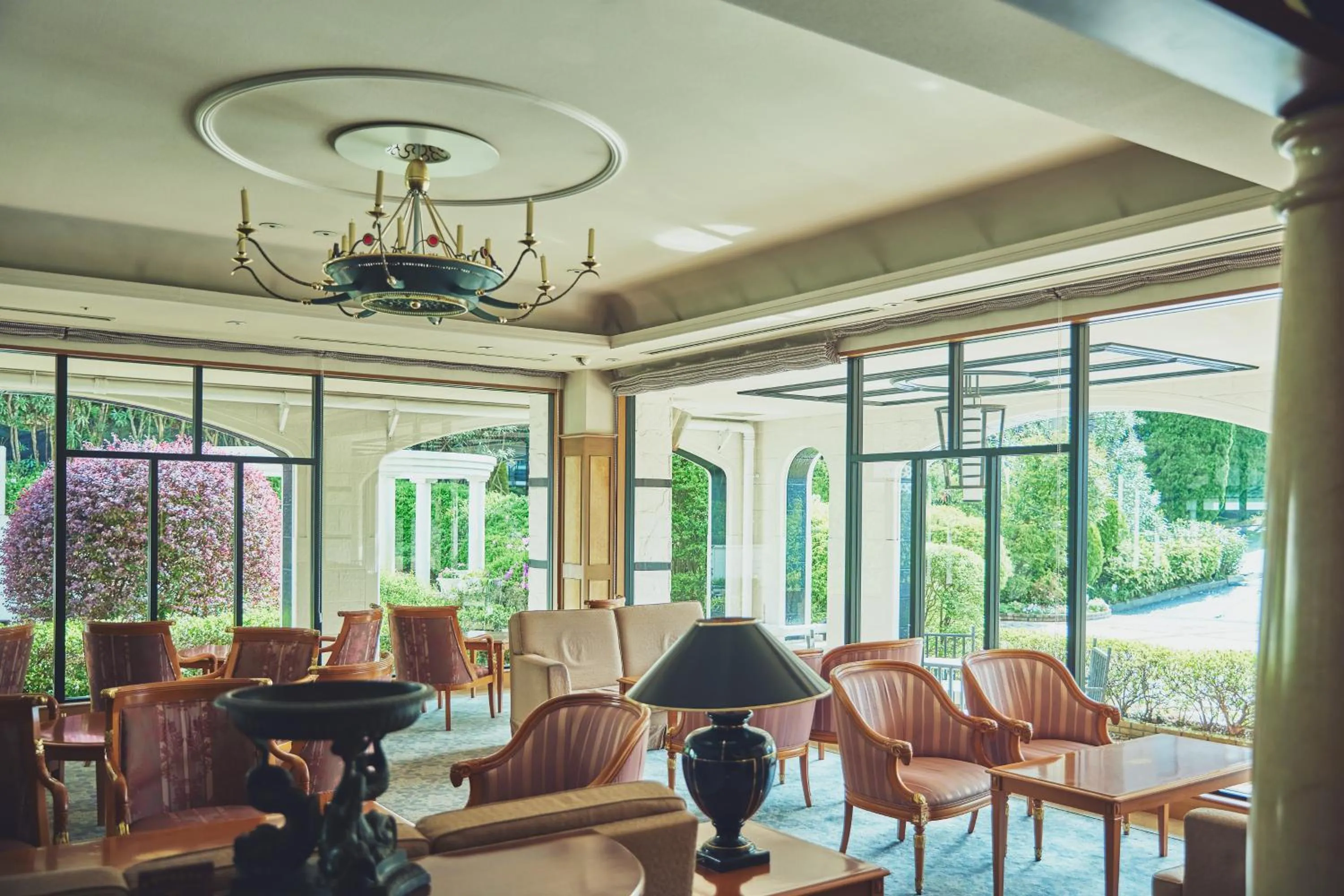 Lobby or reception in Hofu Grand Hotel