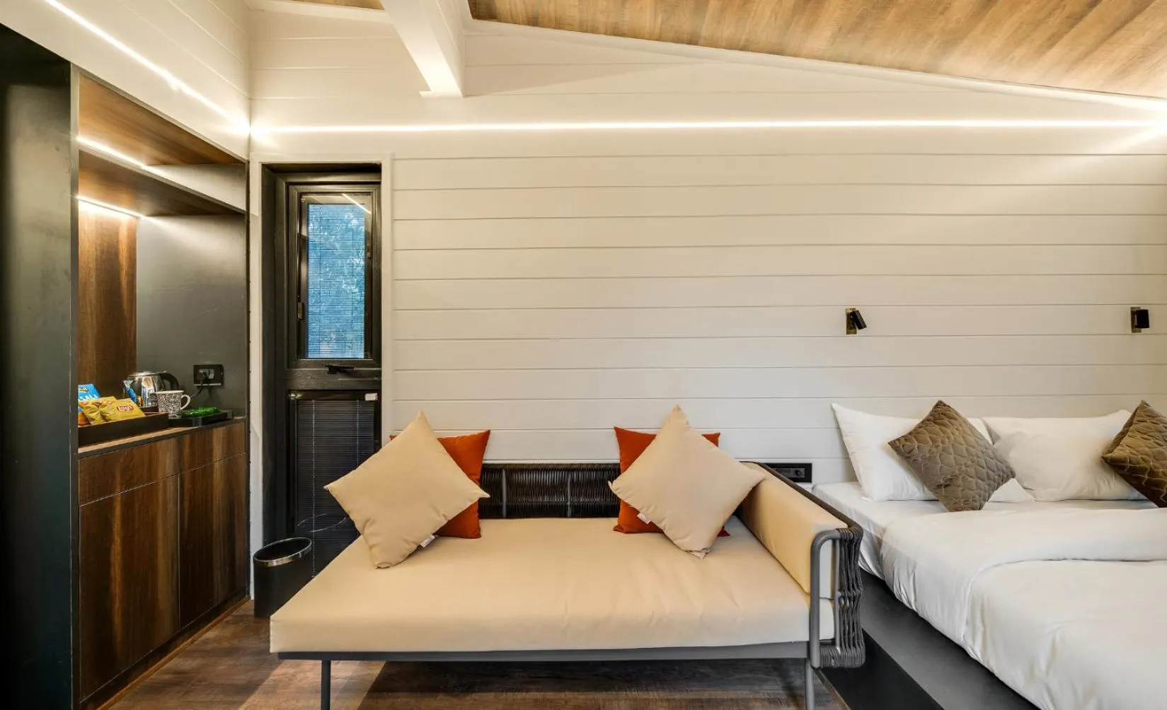 Seating area in Glamp Wilderness