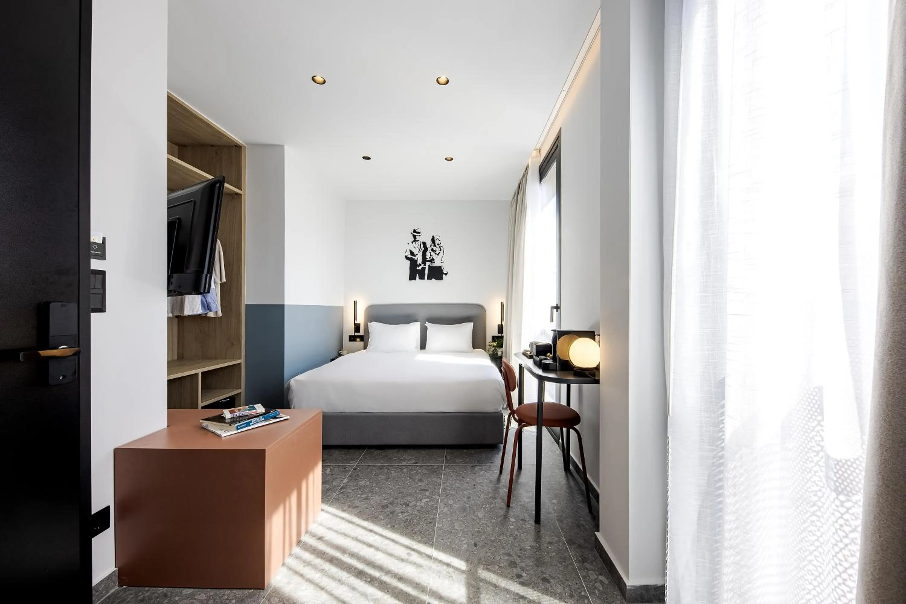Bed in Bonnie Athens by Nin&Bau